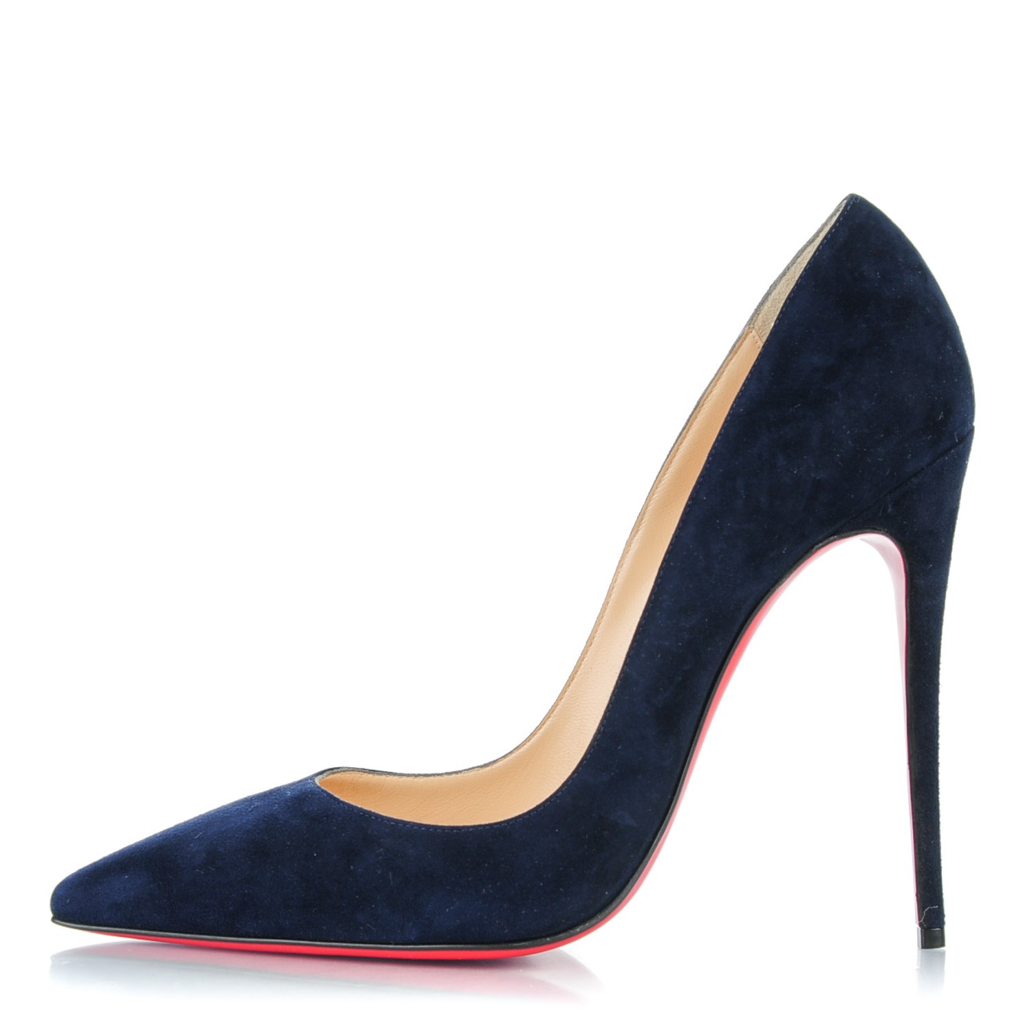 CHRISTIAN LOUBOUTIN Suede So Kate 120 Pumps 39 Nuit 156926 ...
