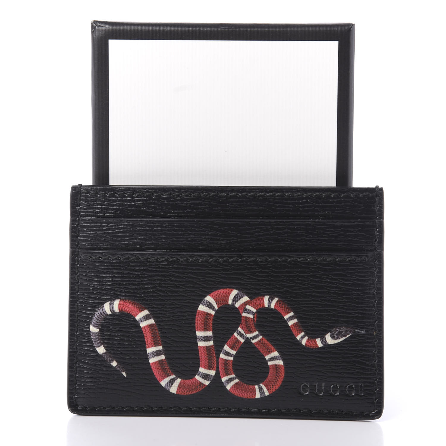 gucci kingsnake cardholder