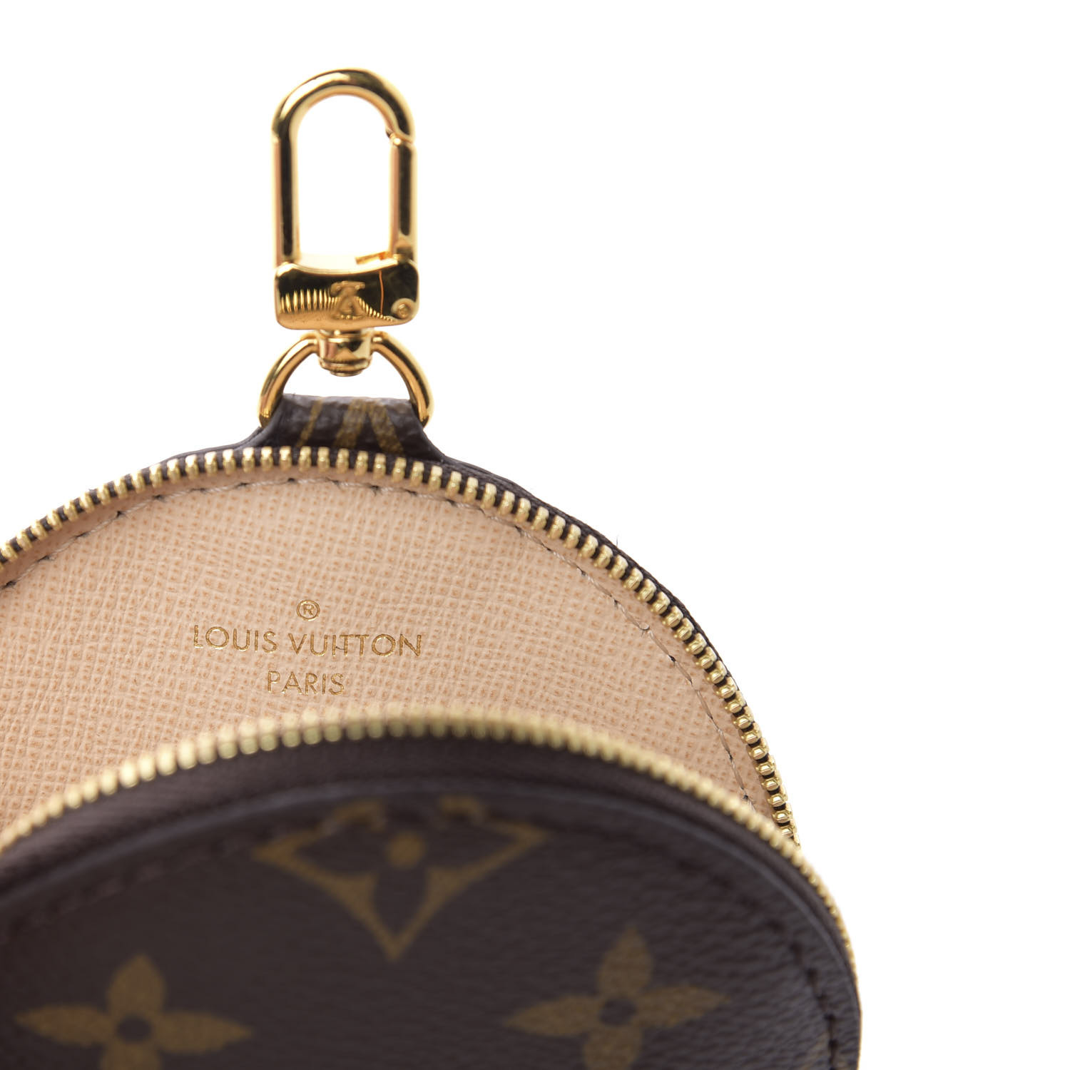 LOUIS VUITTON Monogram Multi Pochette Accessories Round Coin Purse 616175