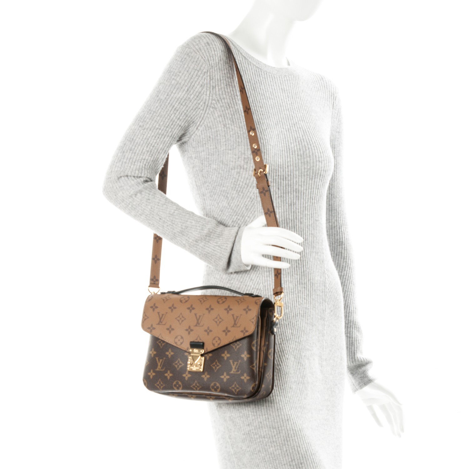 louis vuitton pochette metis reverse monogram unboxing LOUIS VUITTON Reverse Monogram Pochette Metis 177247