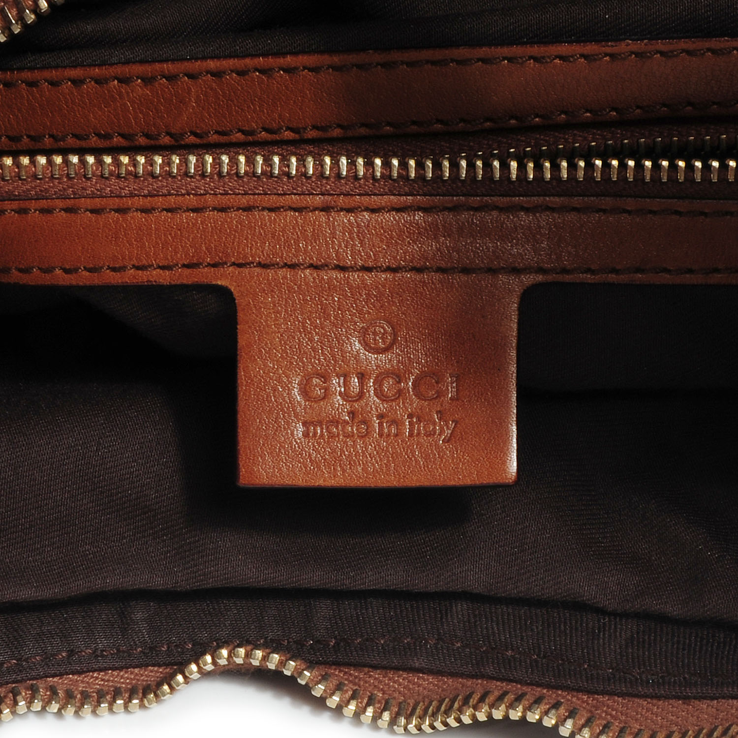 gucci leather horsebit hobo