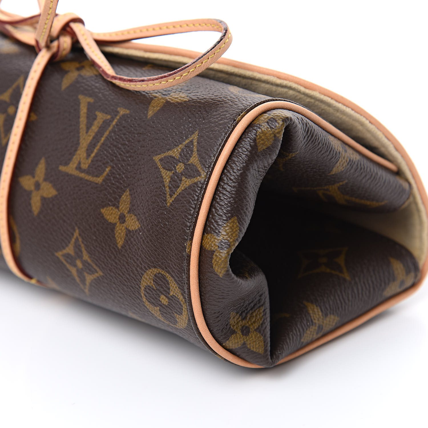 Upcycled Louis Vuitton Portable Jewelry Pouch - LingSense