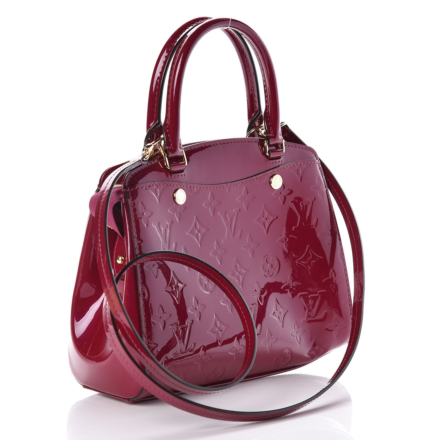 LOUIS VUITTON Vernis Brea PM NM Magenta 412928