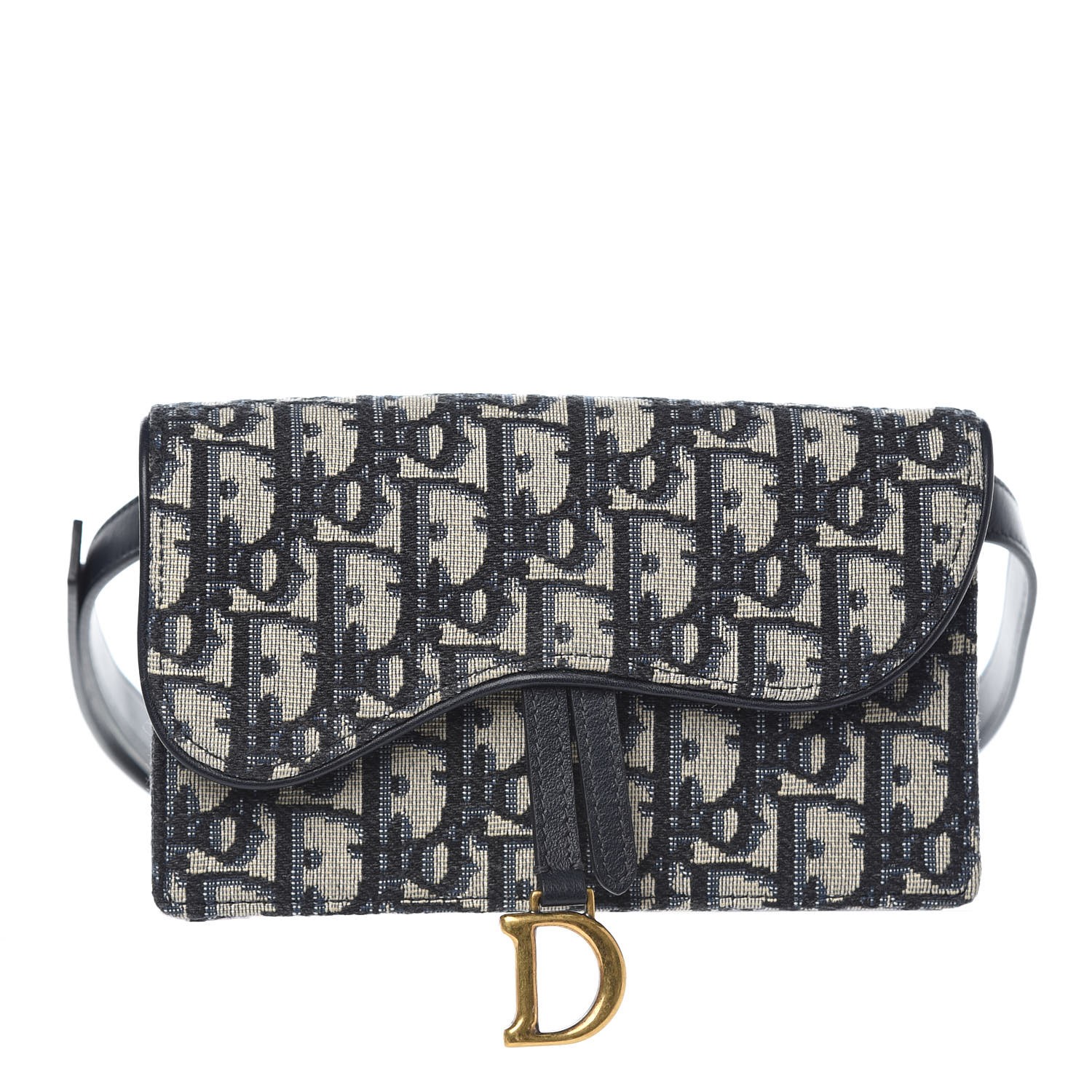 dior oblique saddle belt bag