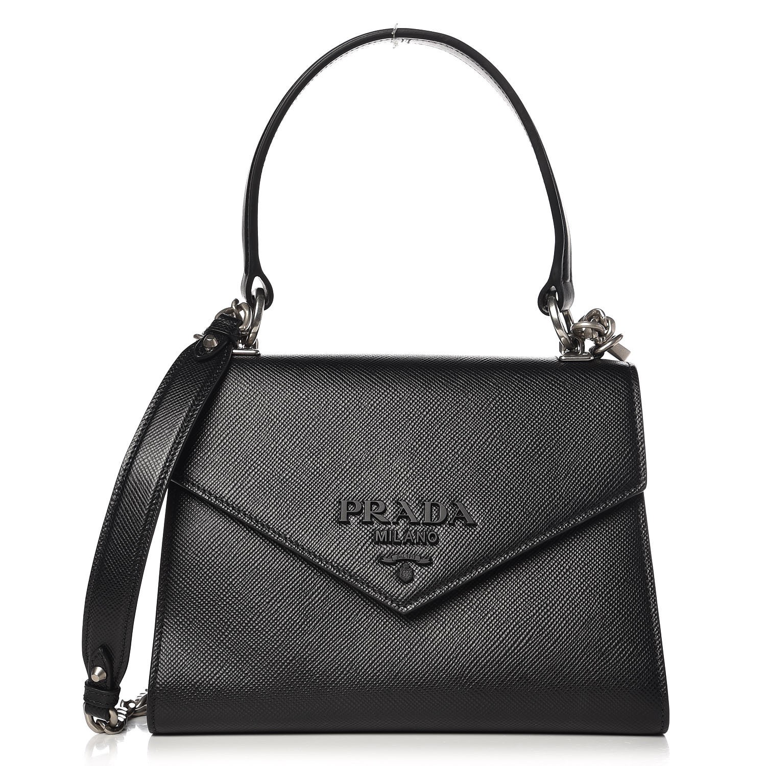 saffiano shoulder bag prada