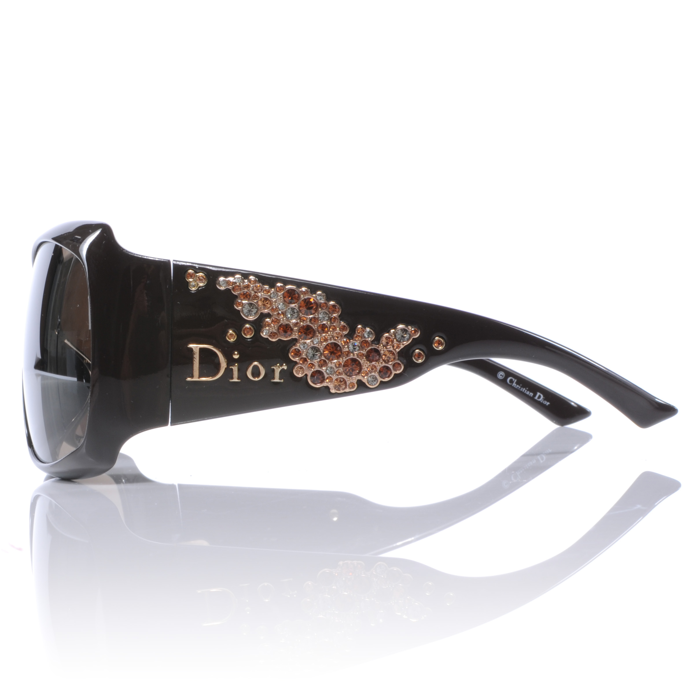 dior sunglasses with swarovski crystals