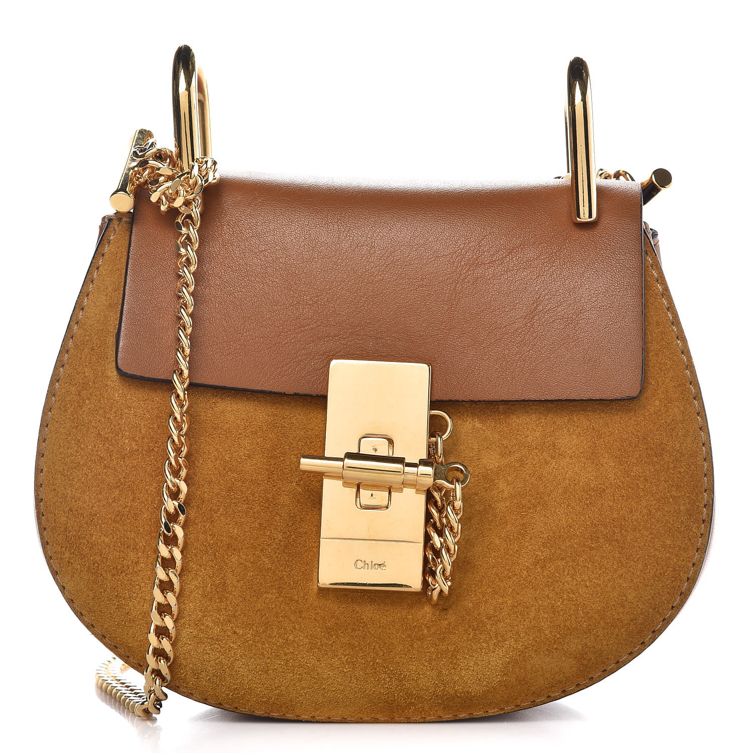 chloe nano leather drew crossbody