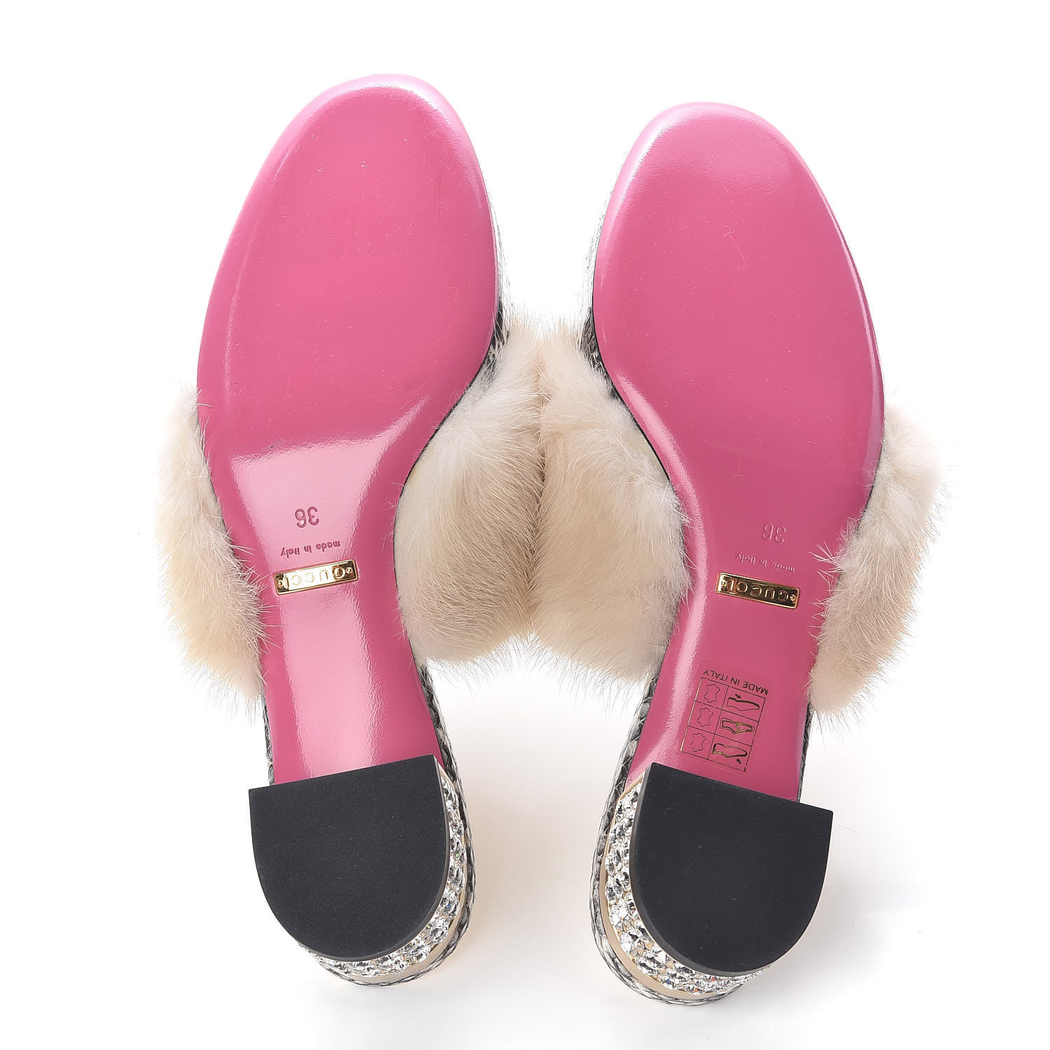 gucci slides snake print