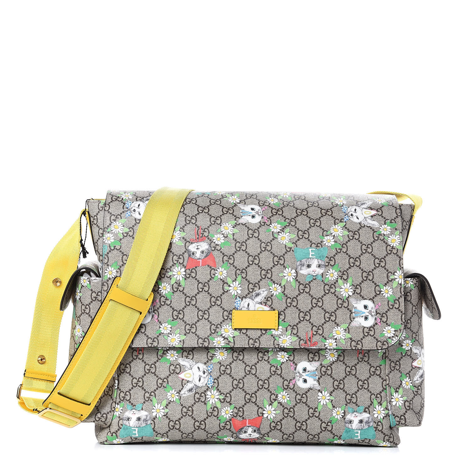 gucci cat diaper bag