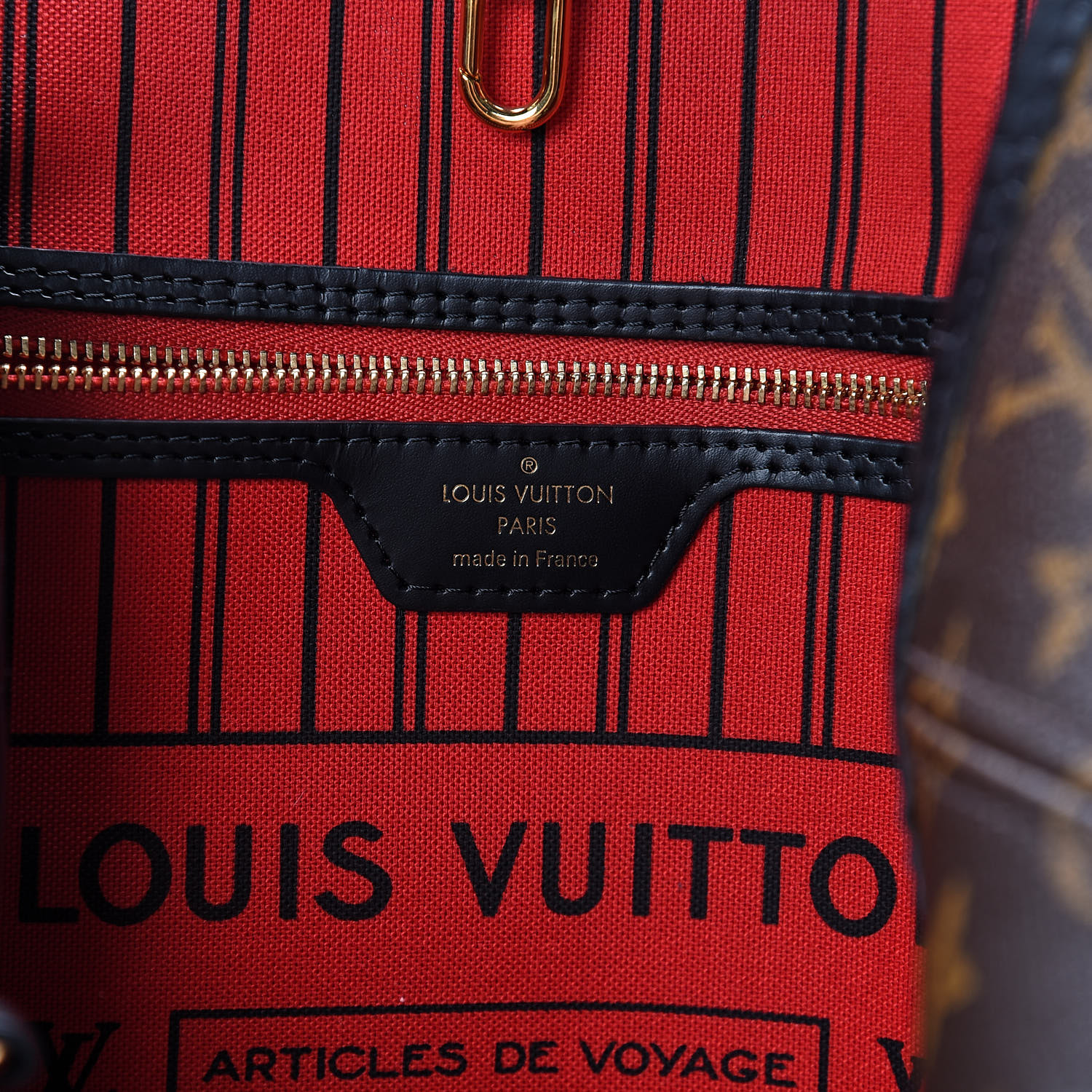 LOUIS VUITTON Monogram My LV World Tour Neverfull MM 454363