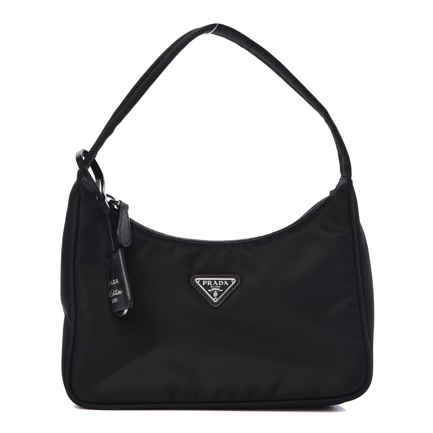 Prada Black Nylon Bag Handbag | semashow.com