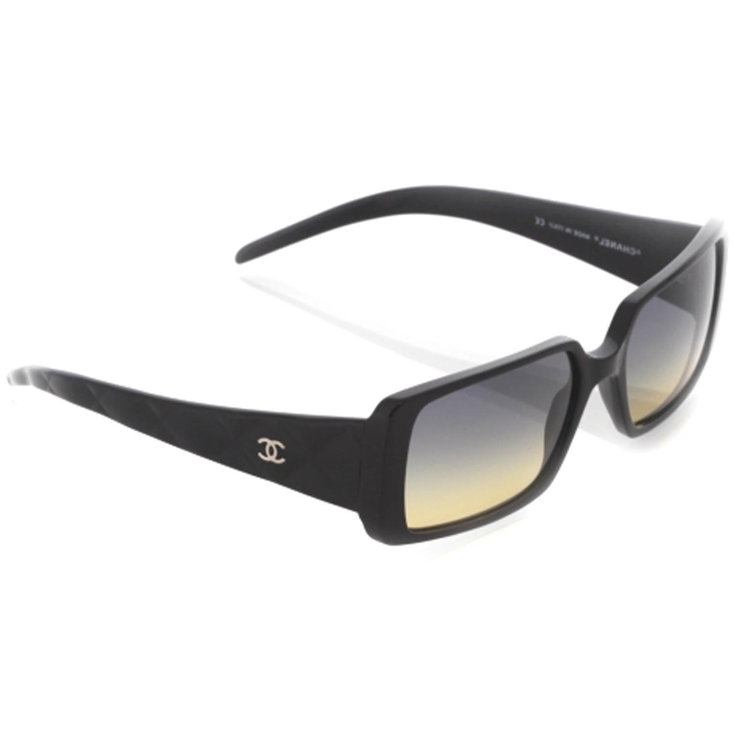 chanel quilted sunglasses