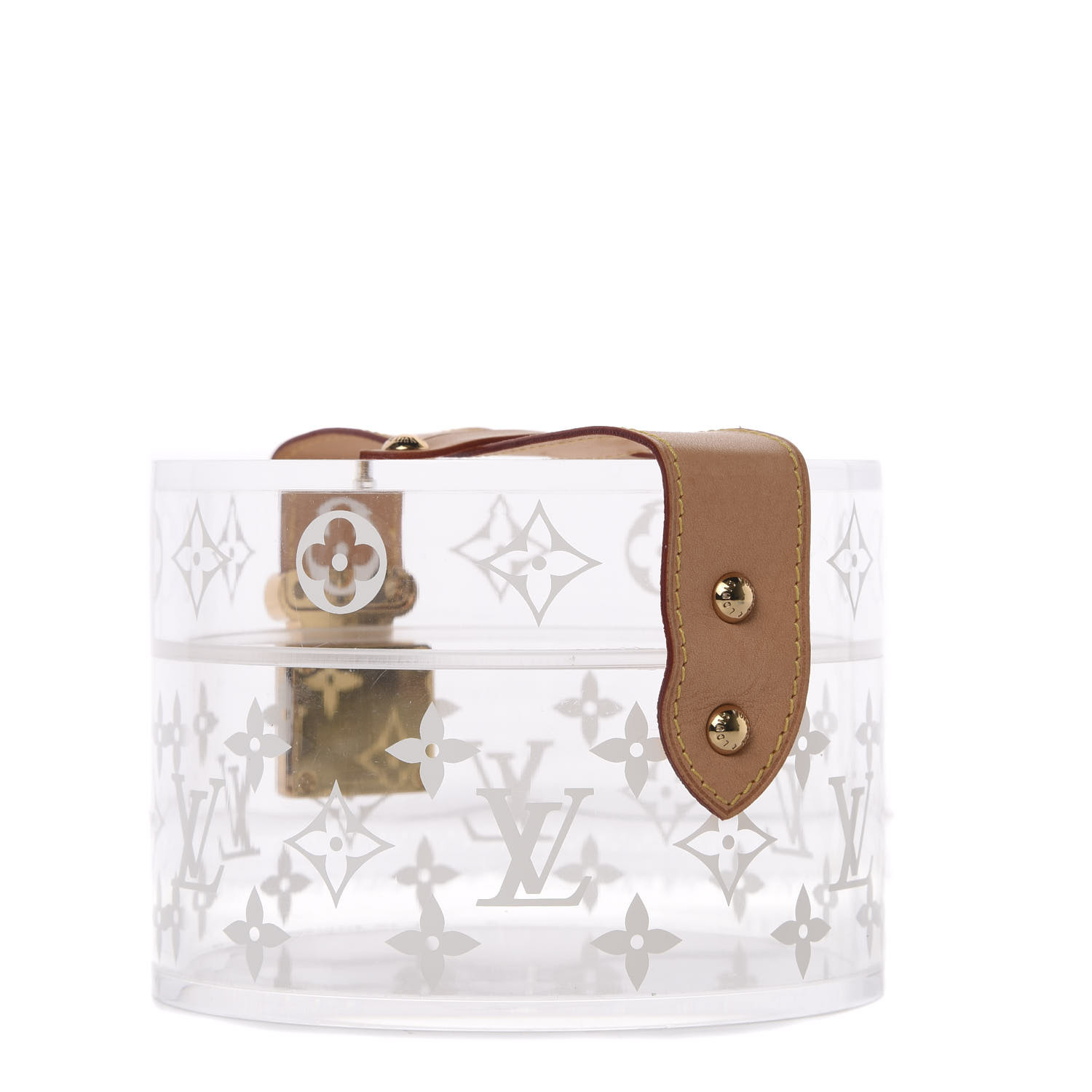 LOUIS VUITTON Transparent Plexiglass Box Scott Rose Ballerine