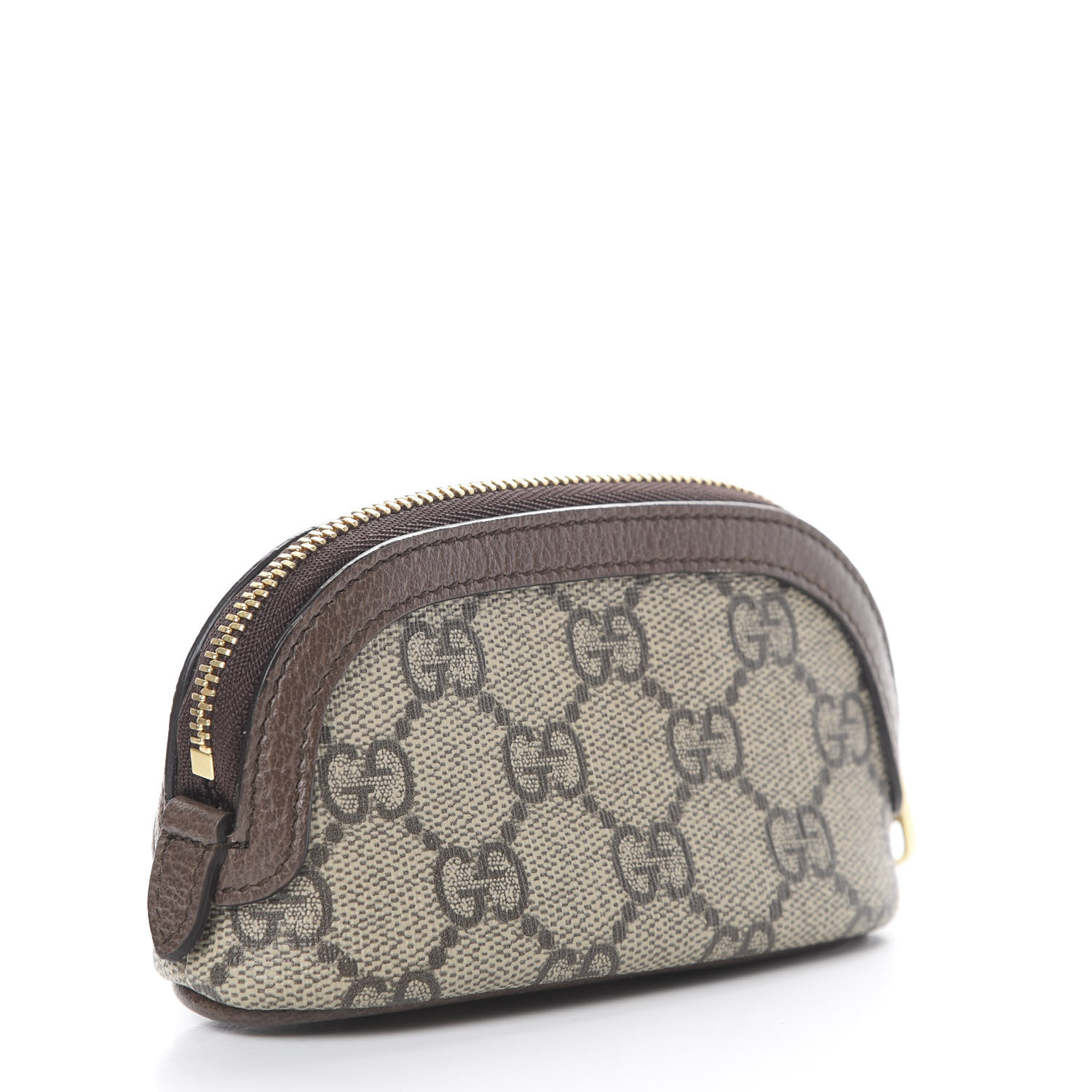 GUCCI GG Supreme Monogram Ophidia Key Pouch 593131 | FASHIONPHILE