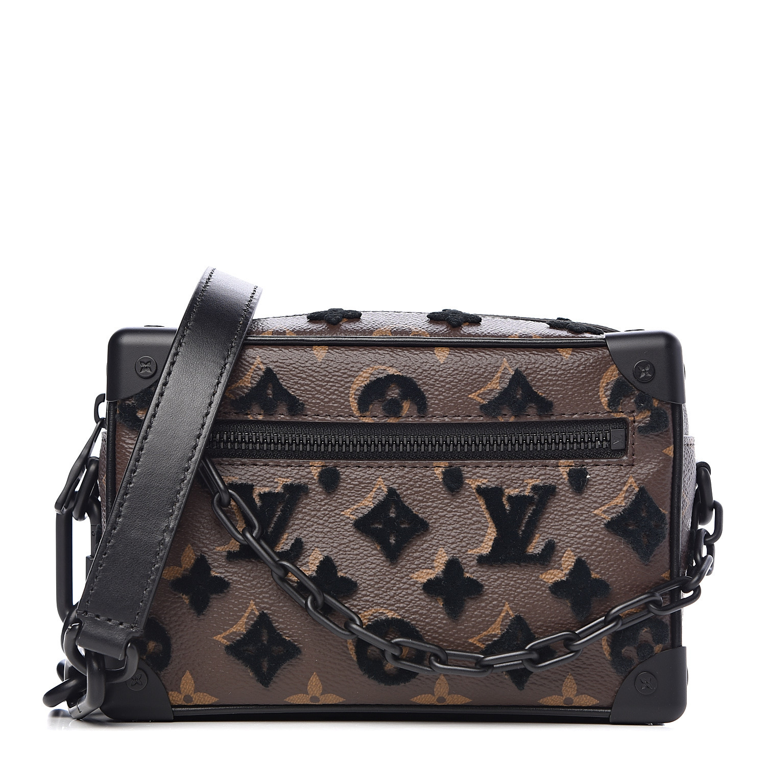 LOUIS VUITTON Monogram Tuffetage Mini Soft Trunk 493412