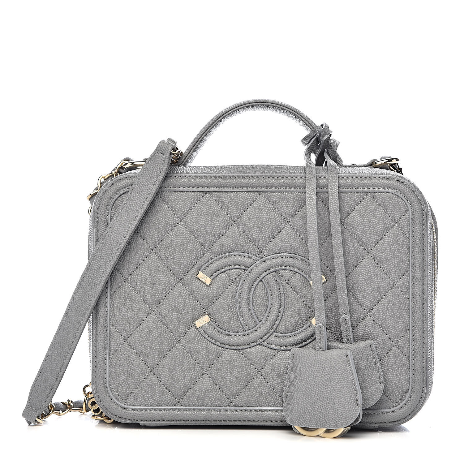 grey vanity case