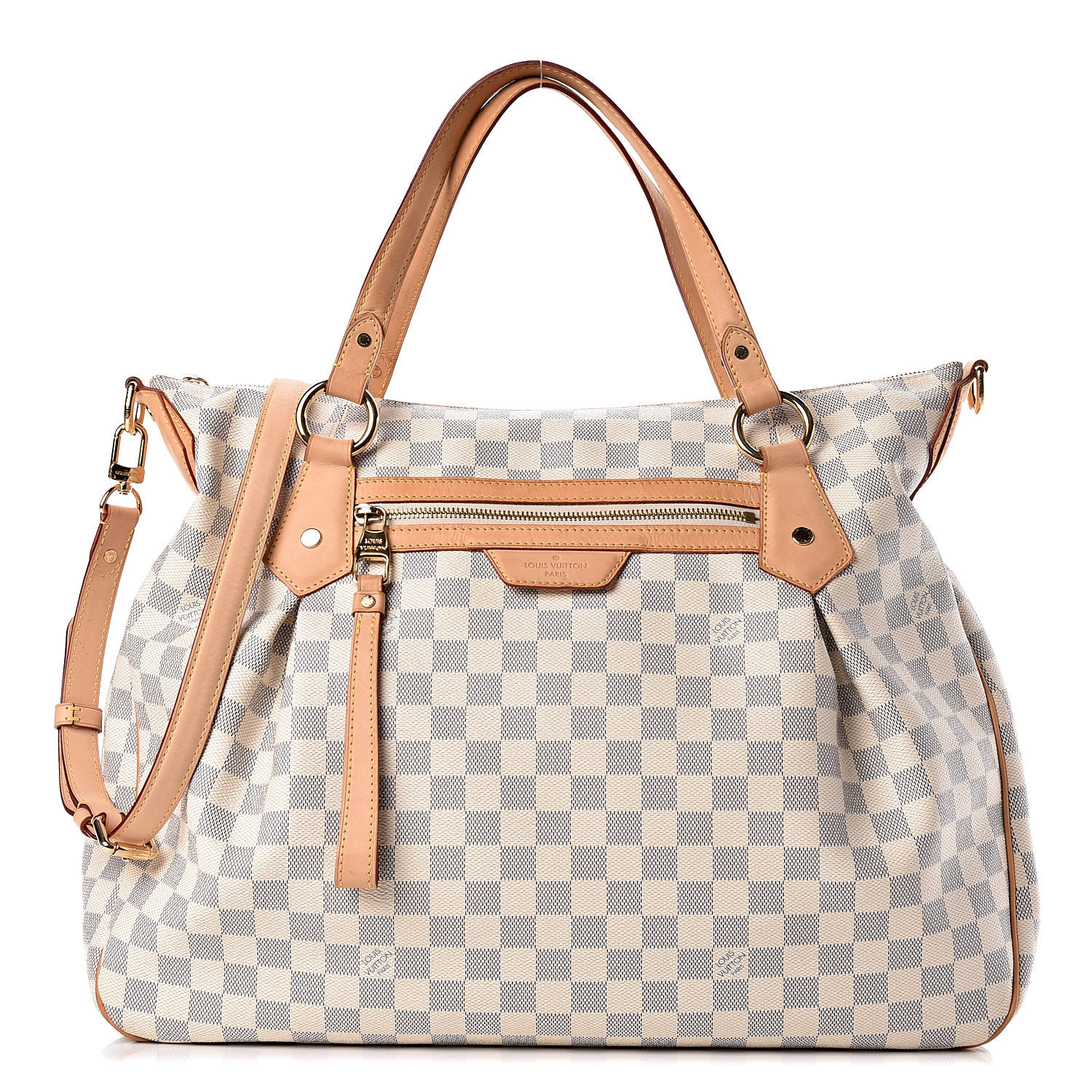 LOUIS VUITTON Damier Azur Evora GM 433414