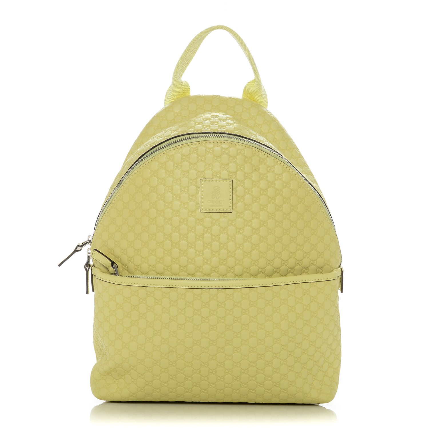 gucci backpack yellow