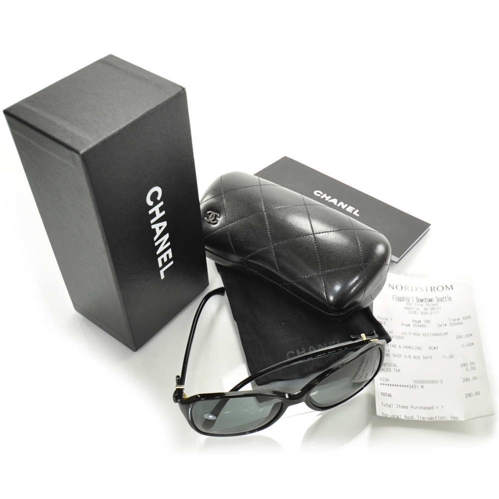 chanel bow glasses