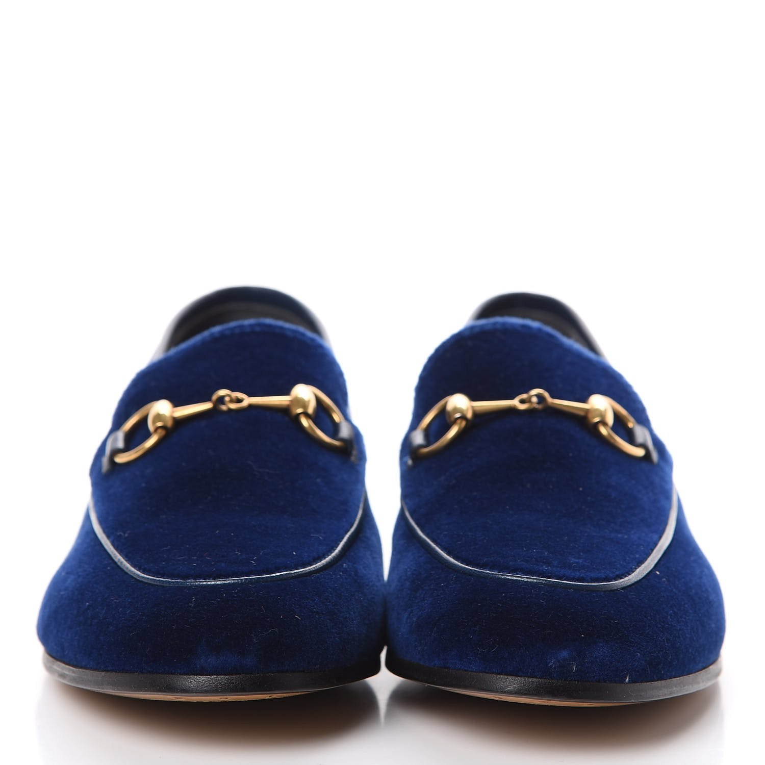 blue velvet gucci loafers