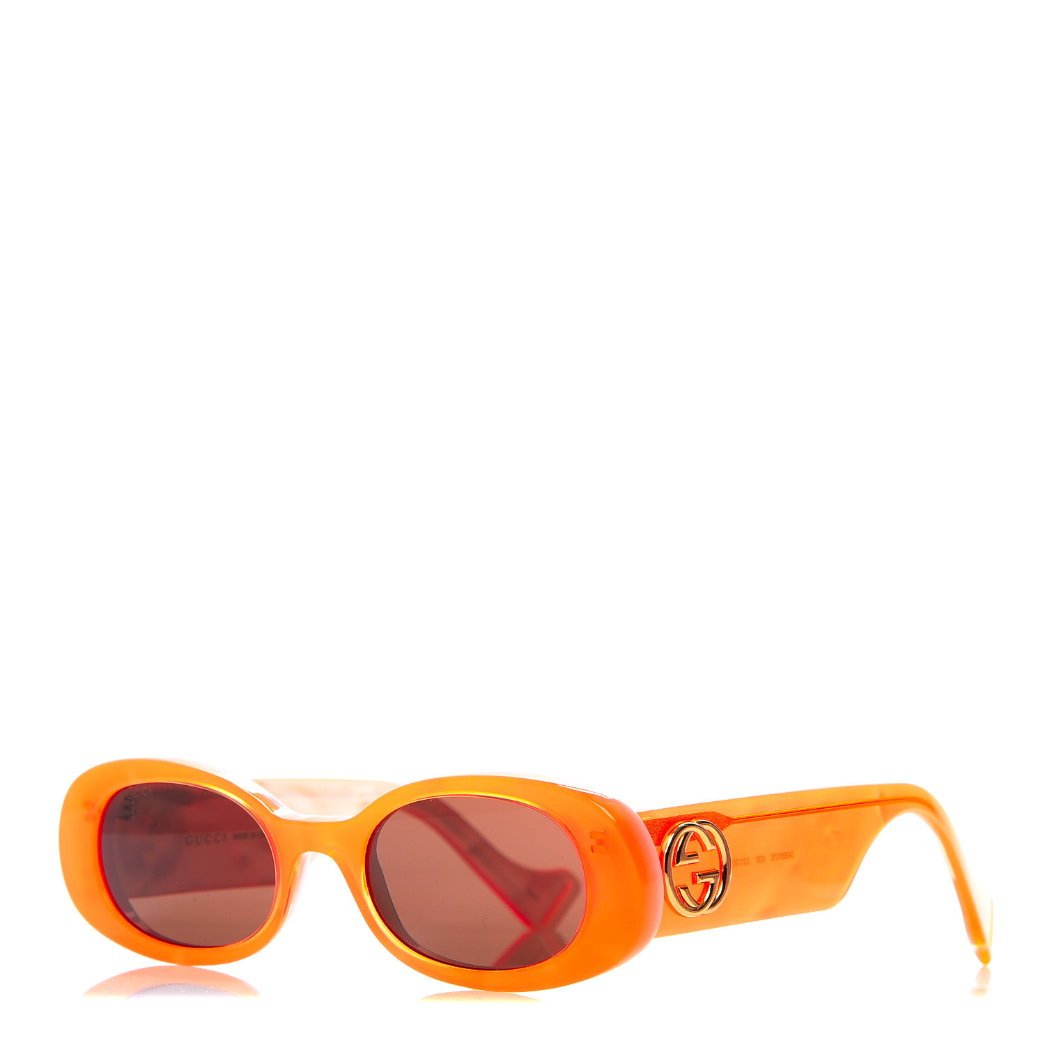 gucci glasses orange