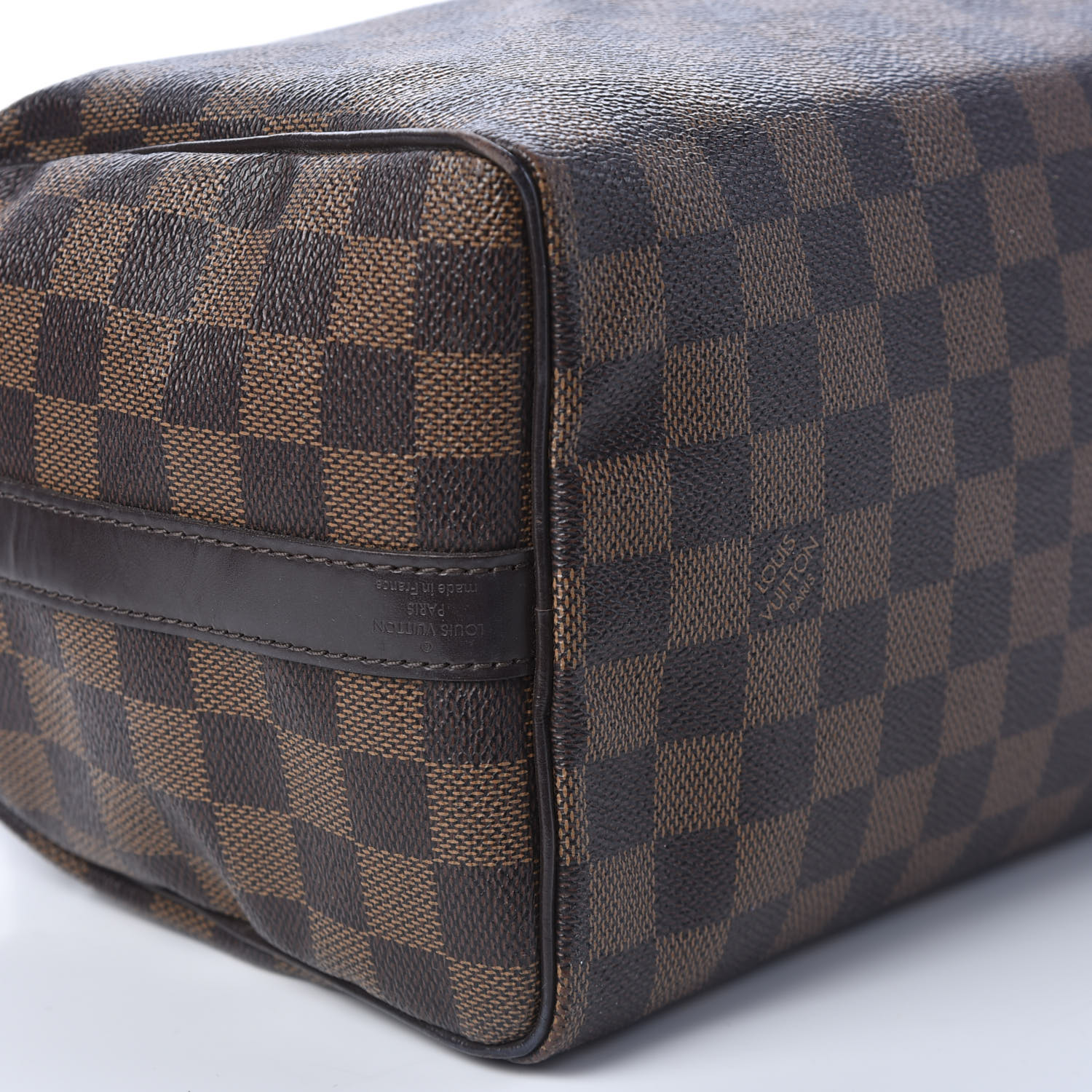 LOUIS VUITTON Damier Ebene Speedy Bandouliere 25 562379