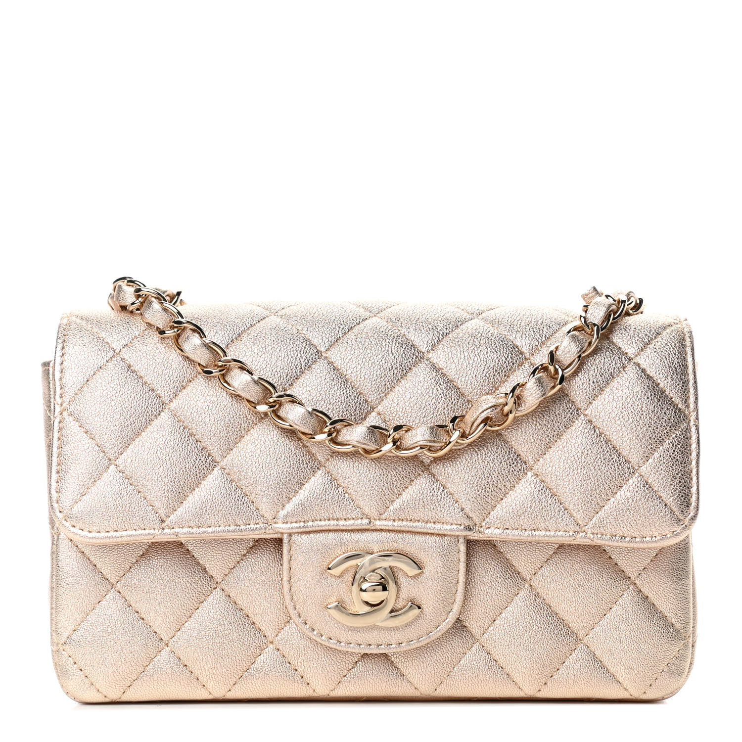 chanel mini rectangular lambskin