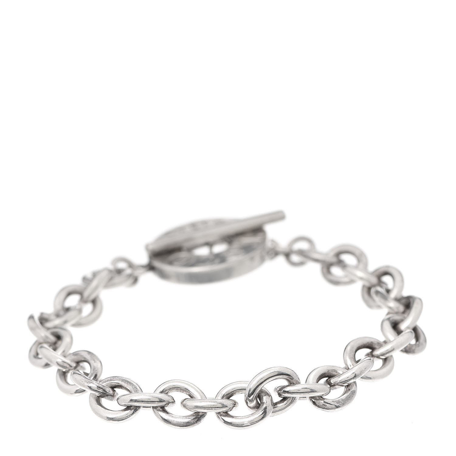 TIFFANY Sterling Silver Toggle Bracelet 741262 | FASHIONPHILE