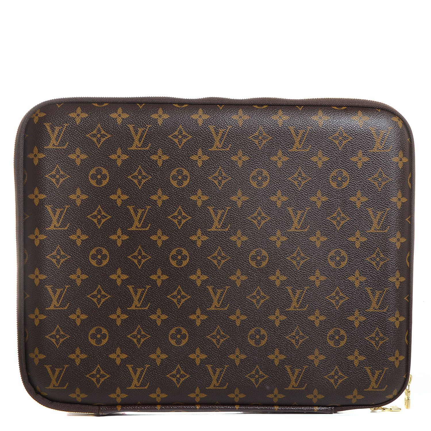 louis vuitton laptop sleeve cheap LOUIS VUITTON Monogram 15 inch Laptop Sleeve 88076