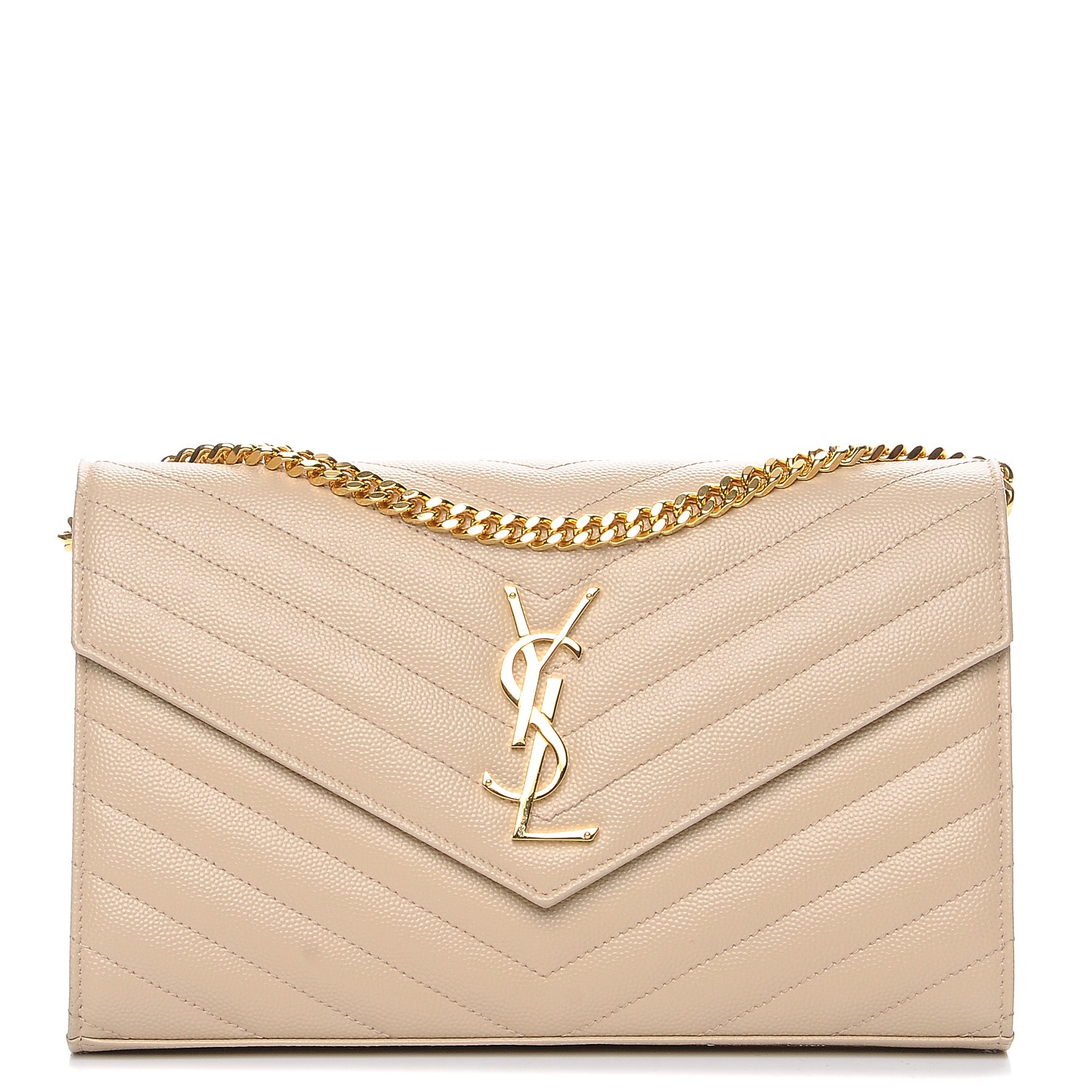 saint laurent wallet chain bag