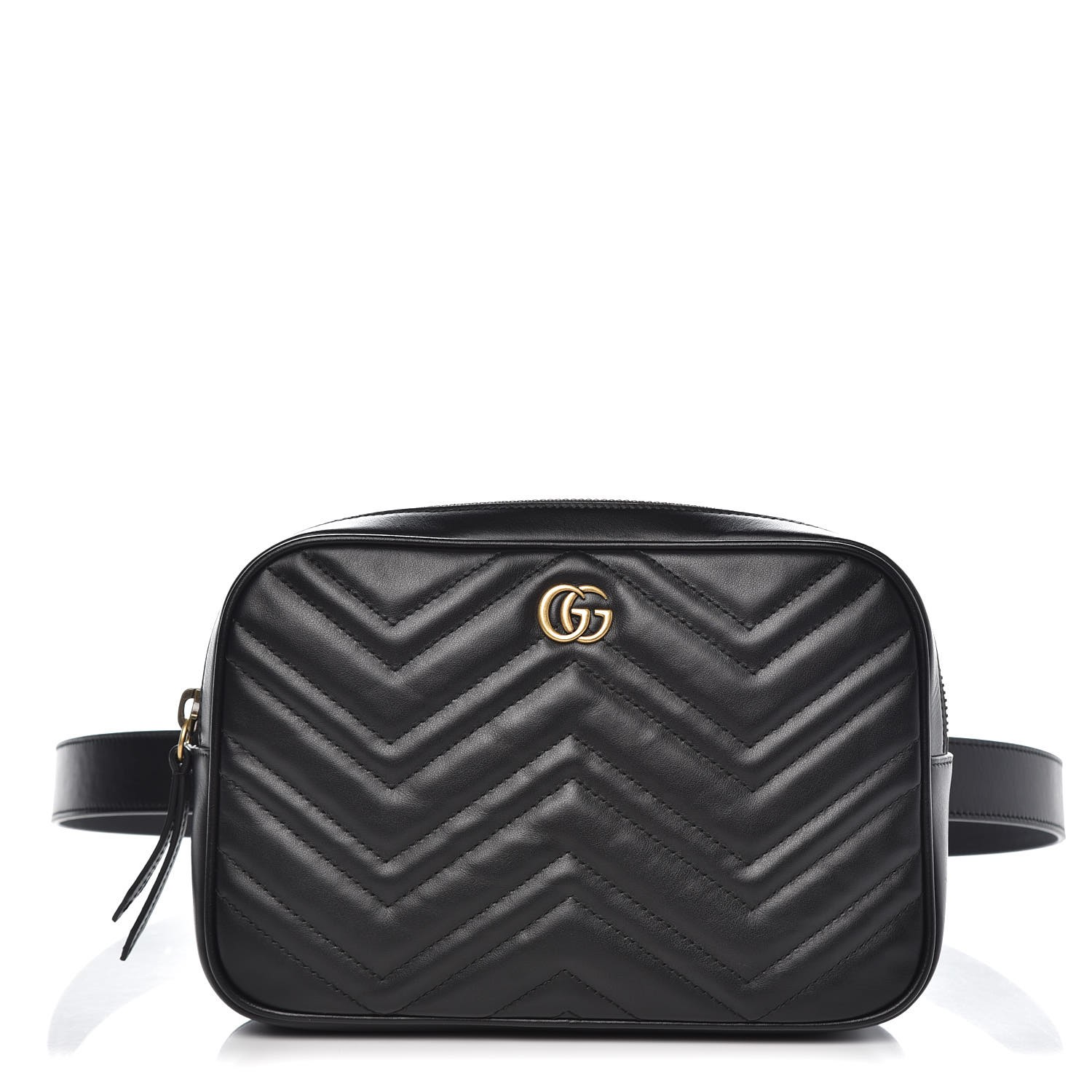 gucci marmont matelasse belt bag