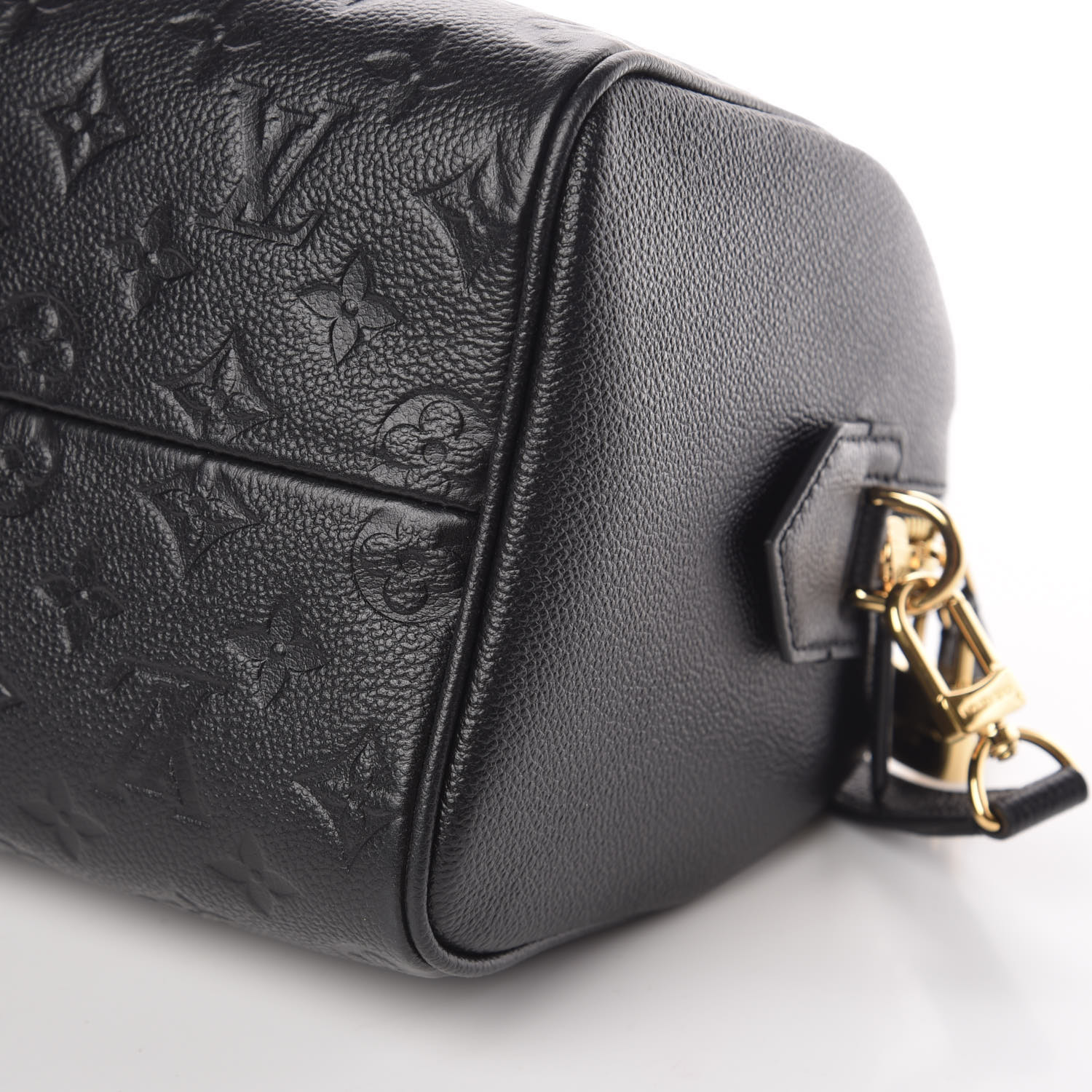 LOUIS VUITTON Empreinte Speedy Bandouliere 25 NM Black 368975