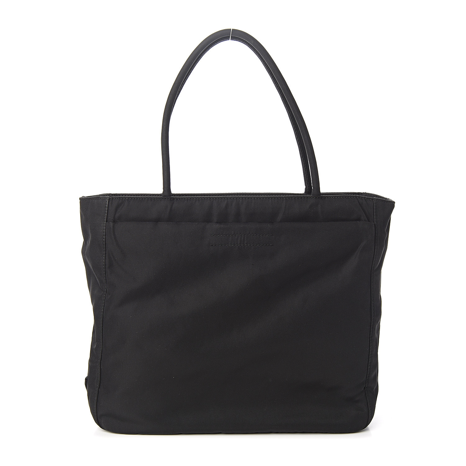 PRADA Tessuto Nylon Tote Black 539233