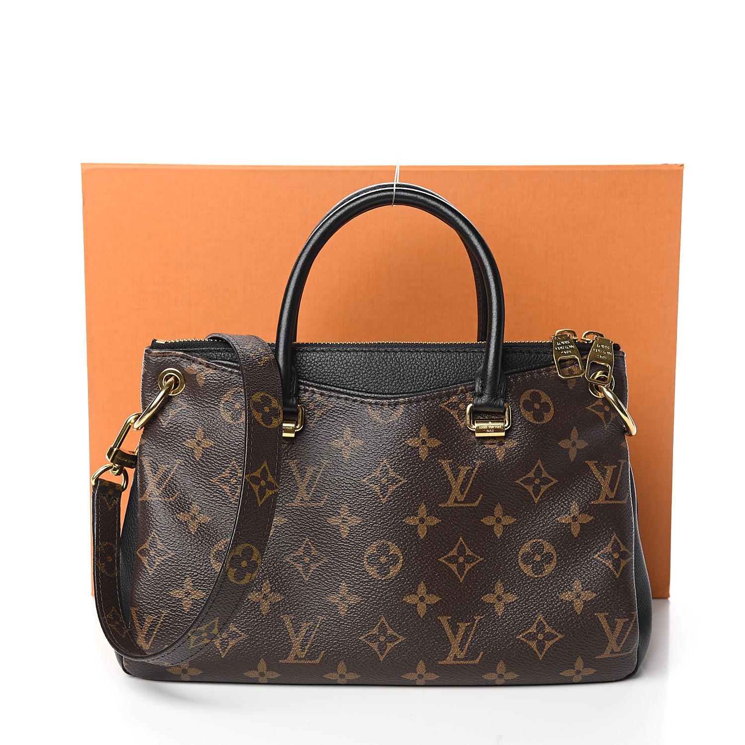 louis vuitton pallas bb black
