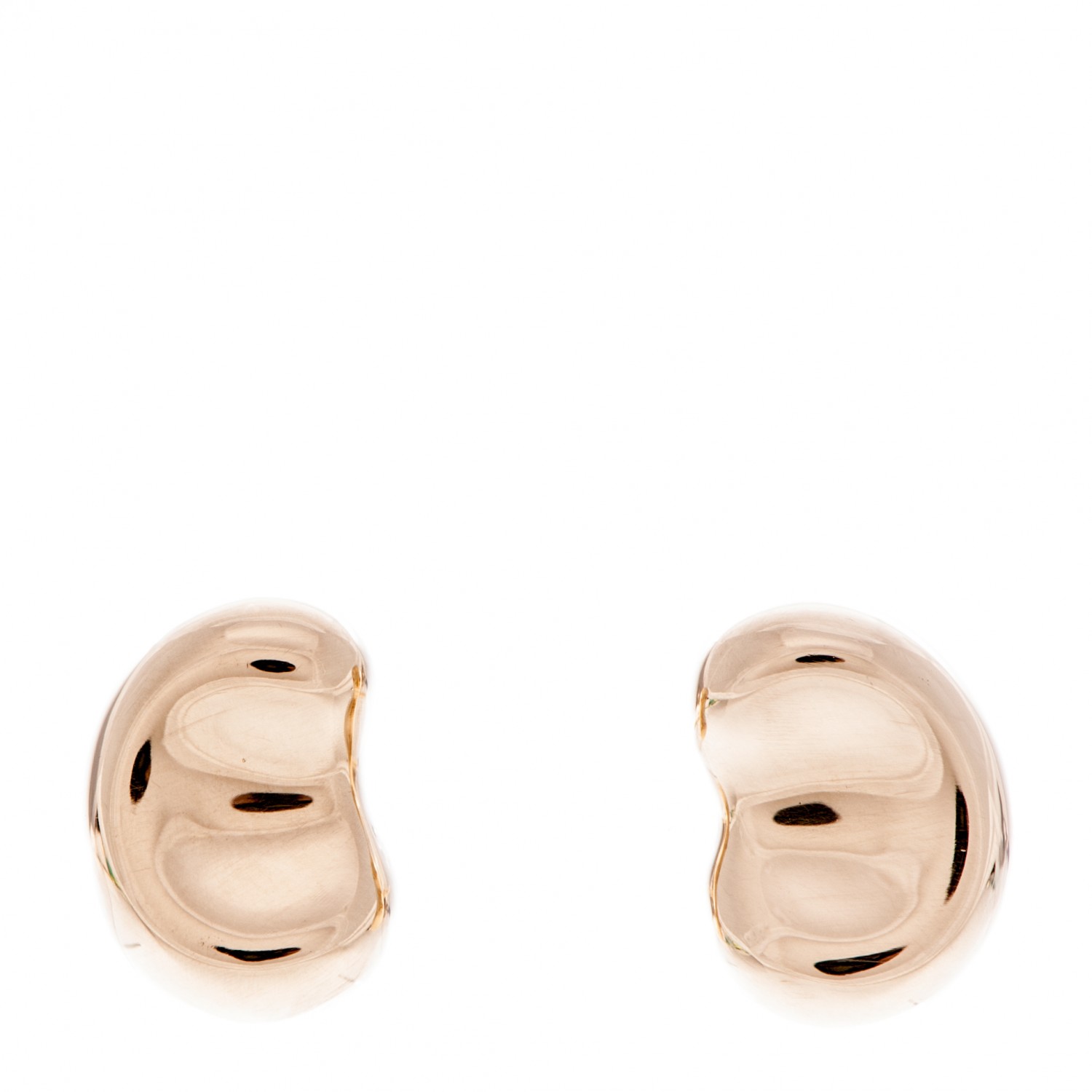 tiffany bean earrings gold