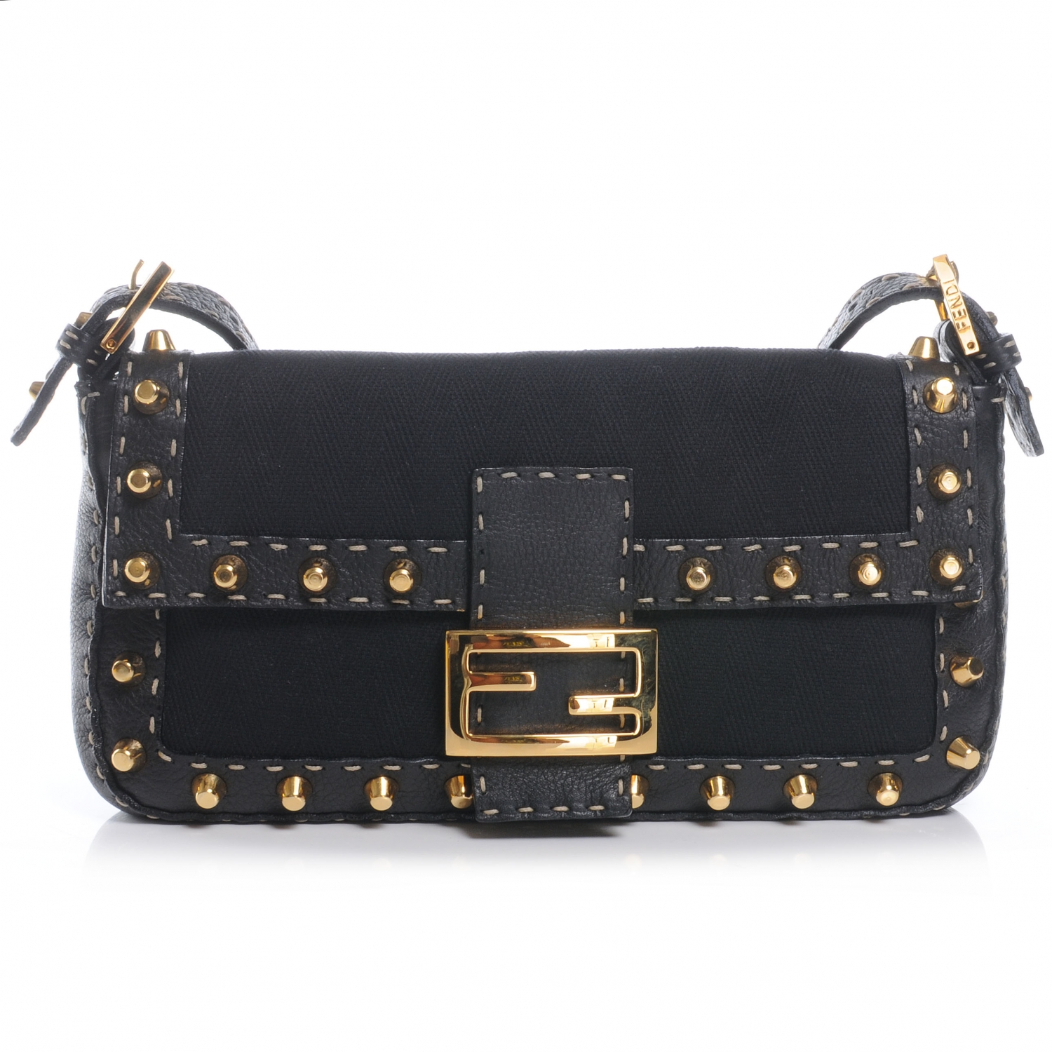 fendi flat baguette