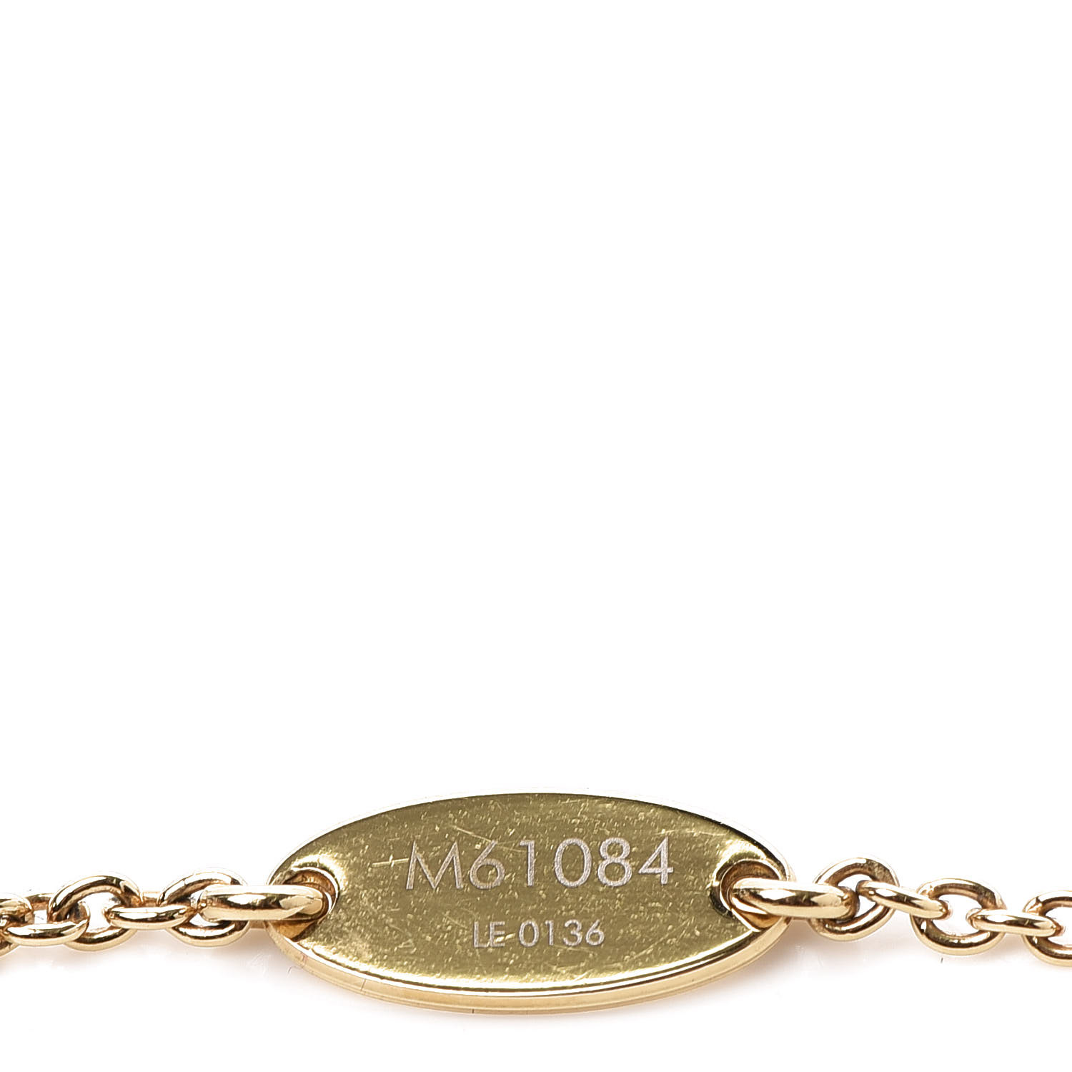 LOUIS VUITTON Essential V Bracelet Gold 661914 | FASHIONPHILE