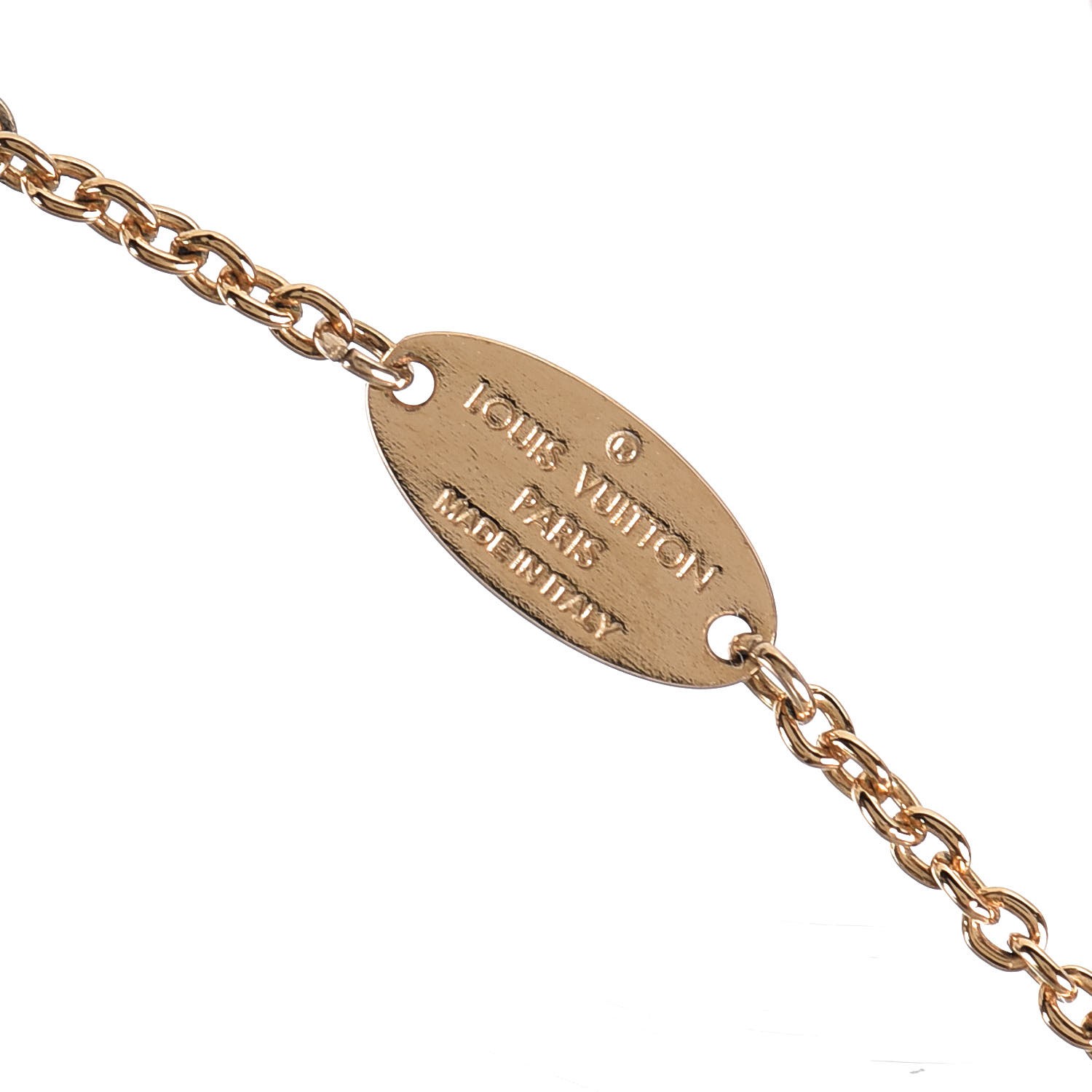 Lv Chain Necklace Gold  Natural Resource Department