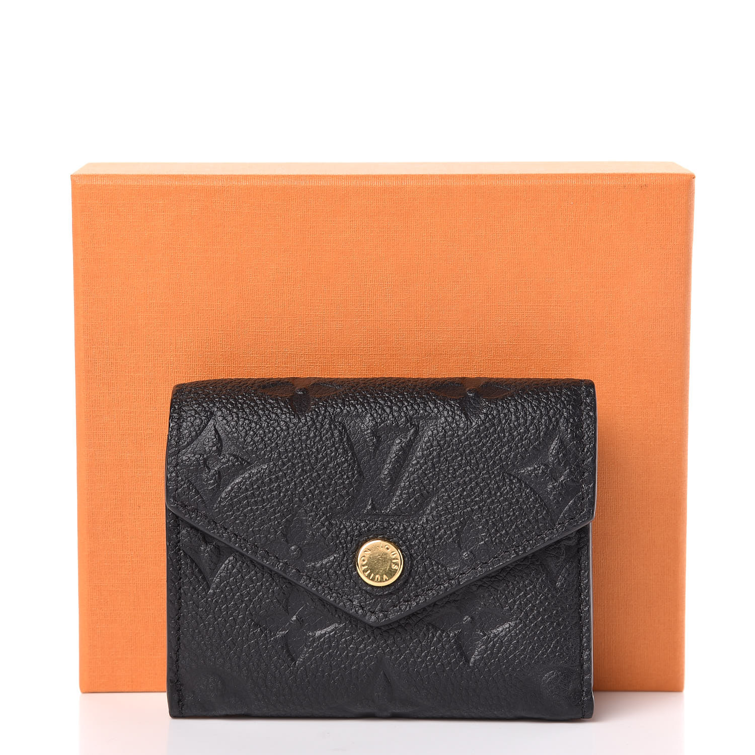 LOUIS VUITTON Empreinte Zoe Wallet Black 439805 | FASHIONPHILE