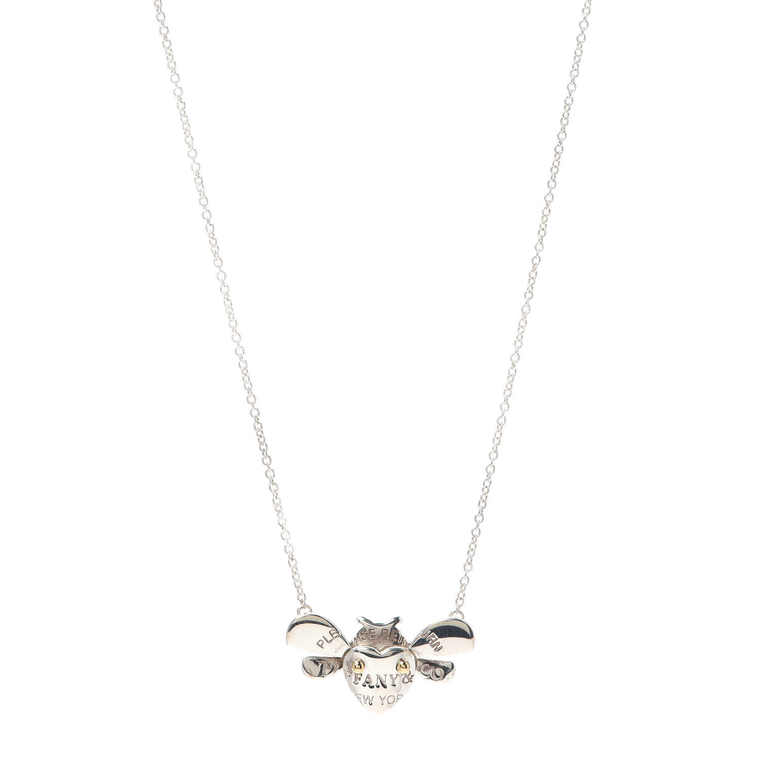 tiffany bee necklace