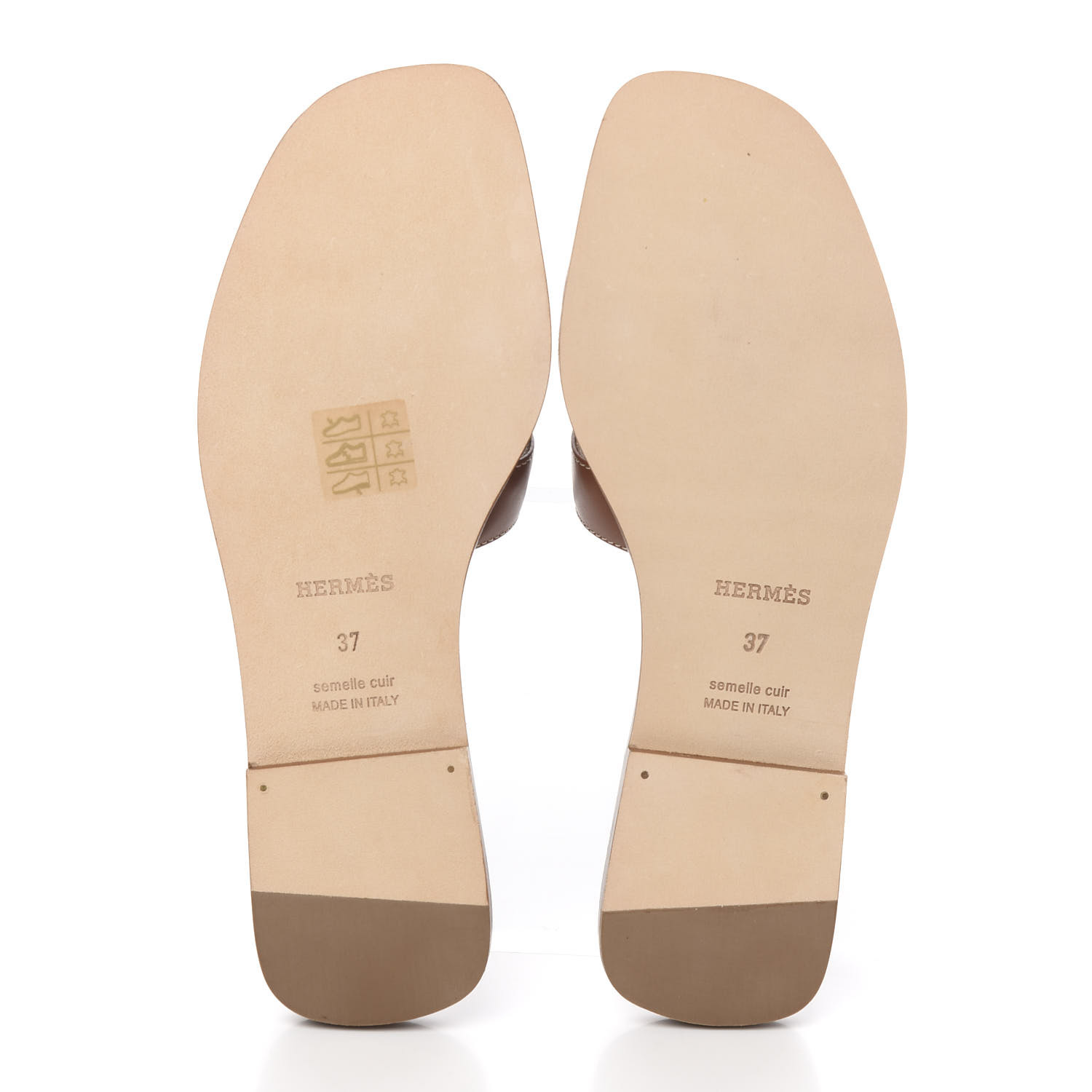 hermes semelle cuir