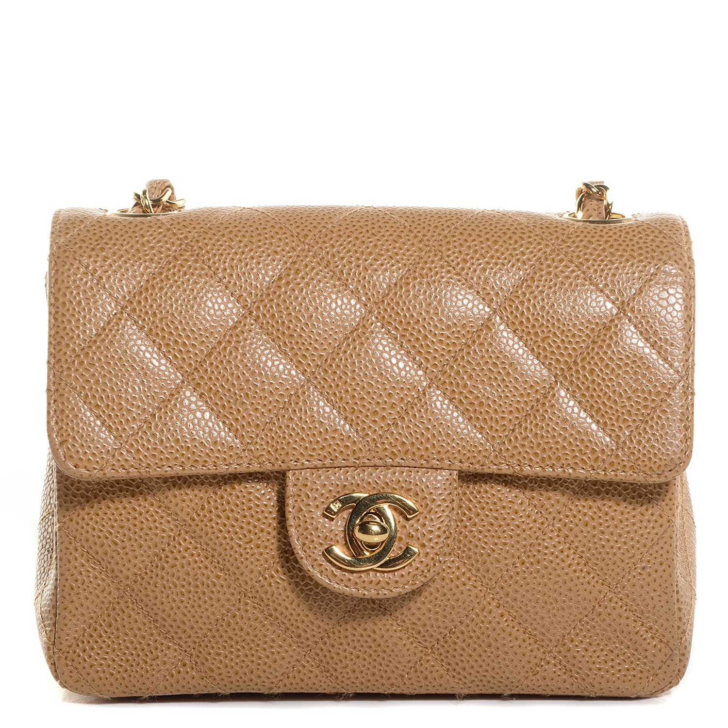 chanel square caviar