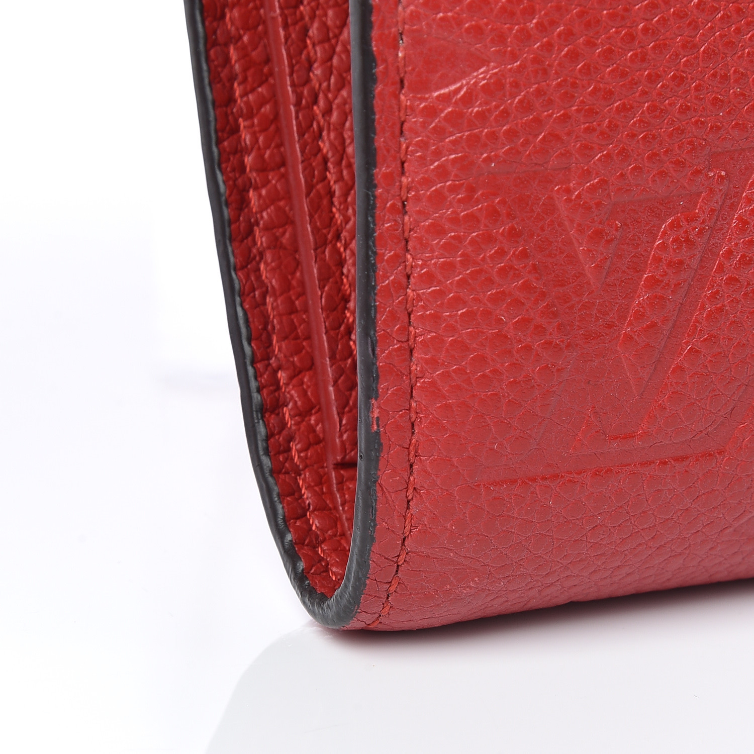 LOUIS VUITTON Empreinte Victorine Wallet Cerise 497286