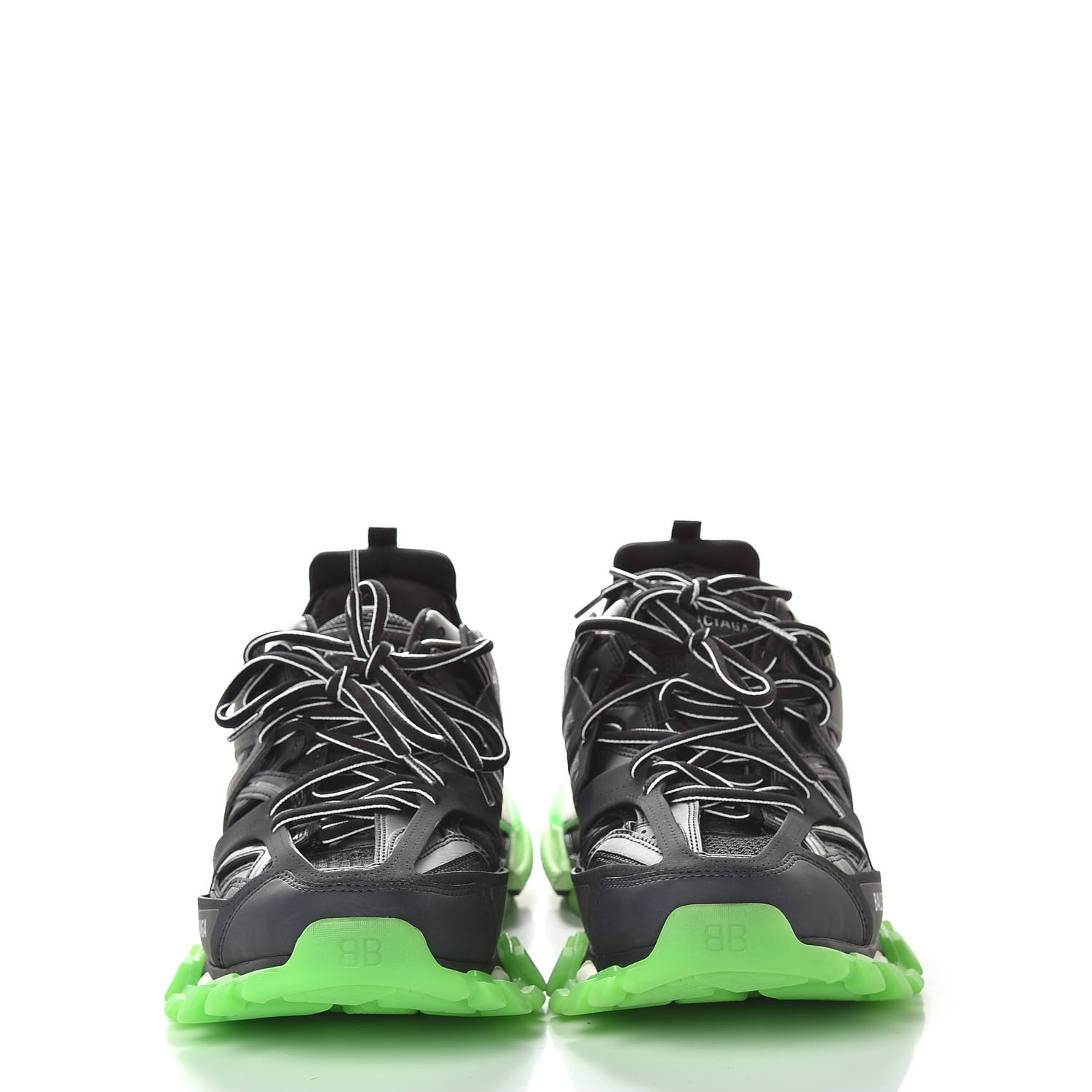 balenciaga glow in the dark track sneakers