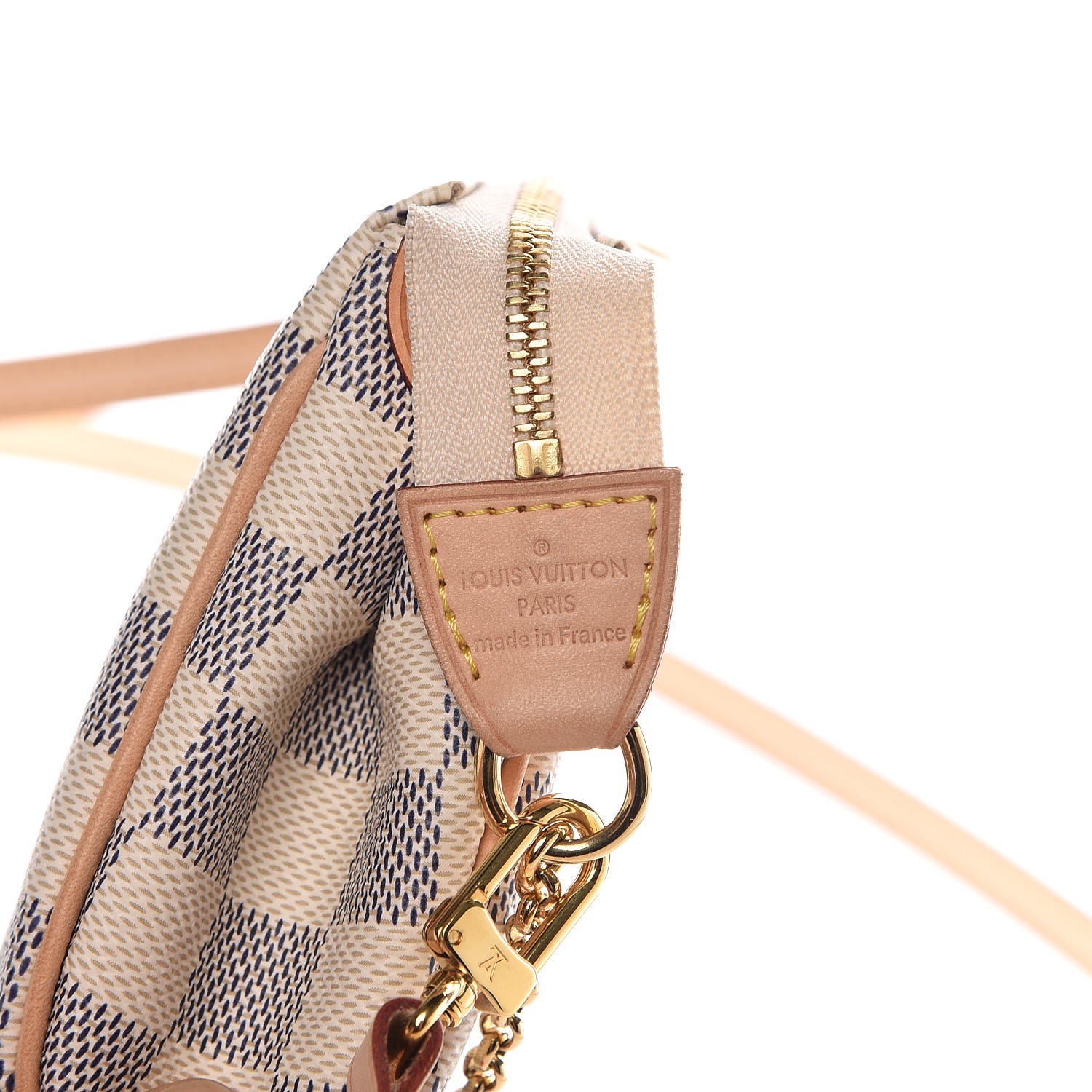 louis vuitton azur eva clutch