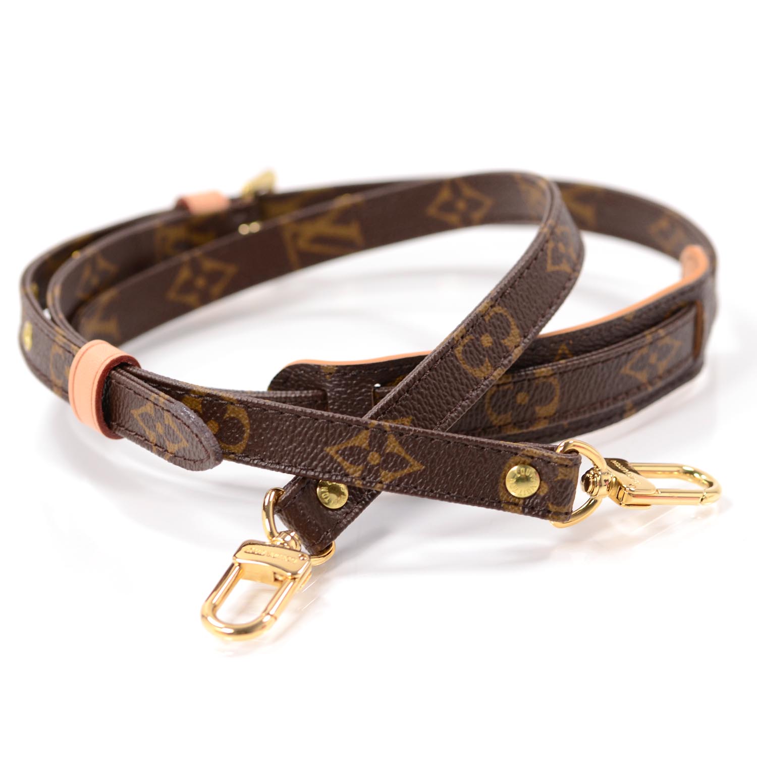 louis vuitton black leather strap