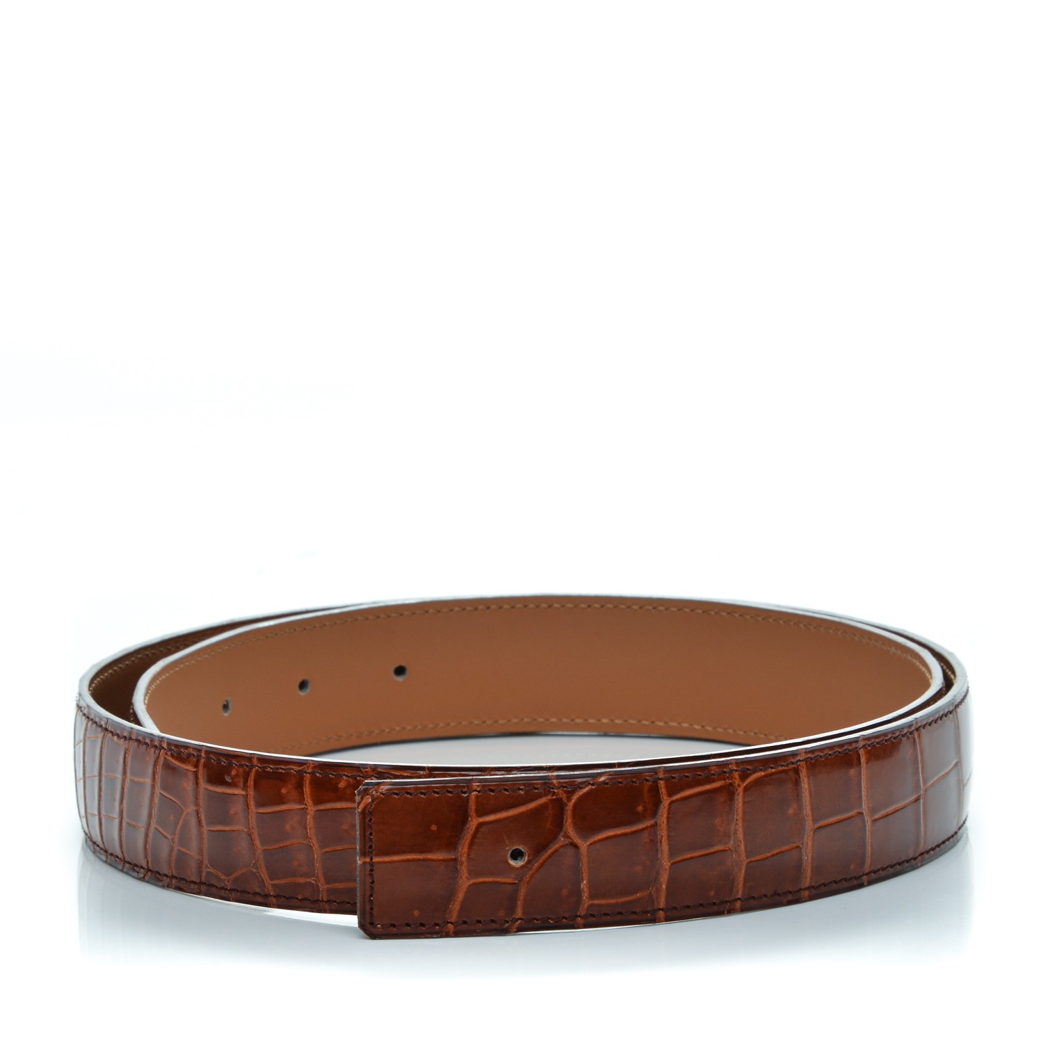 hermes crocodile belt