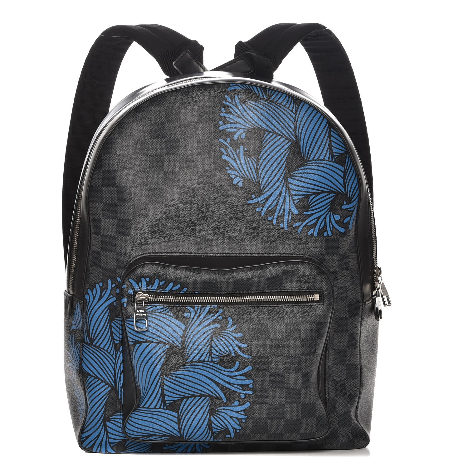 louis vuitton blue backpack