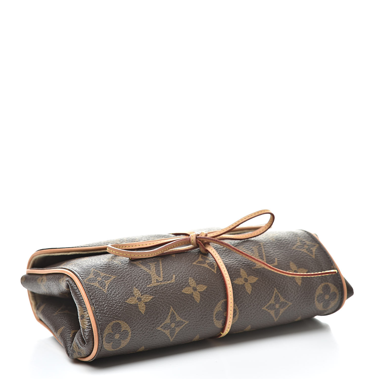 LOUIS VUITTON Monogram Jewelry Roll Pouch 523499