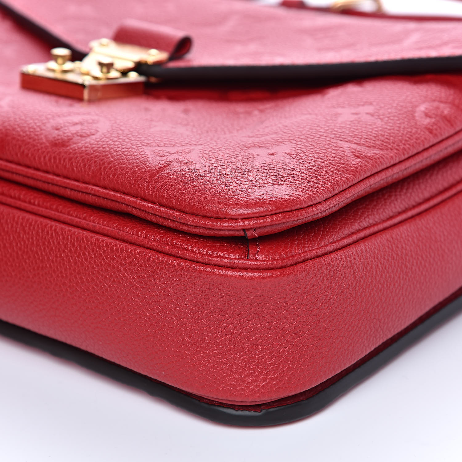 LOUIS VUITTON Empreinte Pochette Metis Scarlet 524070